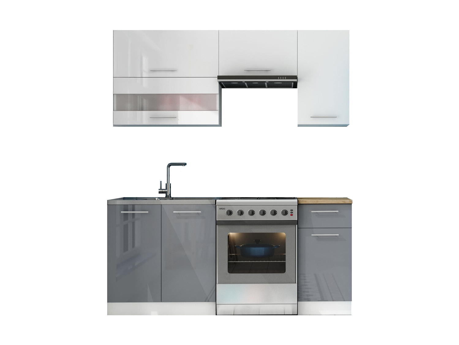 Modulares Küchenset Tiffa Mix 100