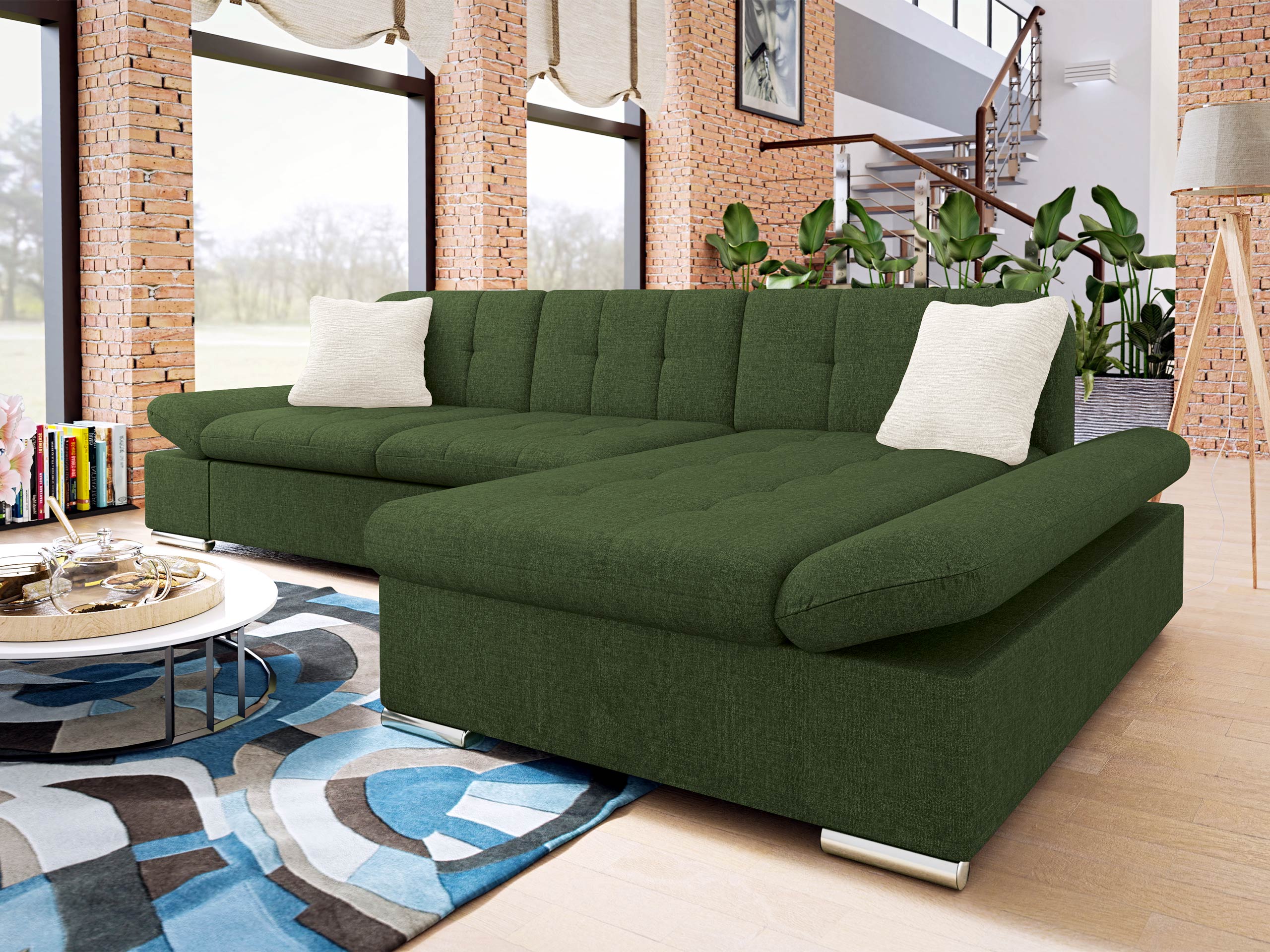 Ecksofa Comfivo Sanitas II (Maya 07 + Maya 02)