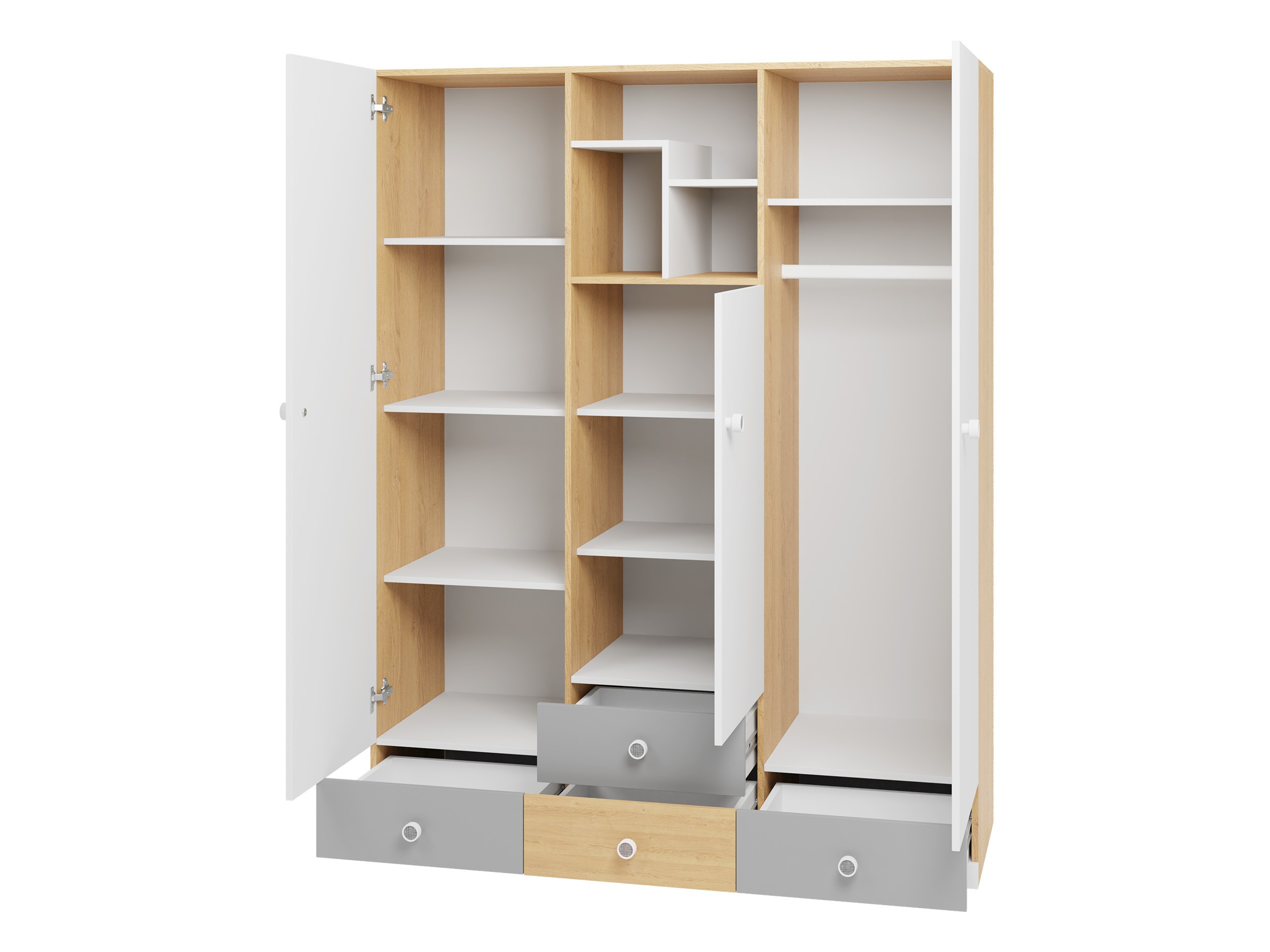 Kleiderschrank Tesmonu 100