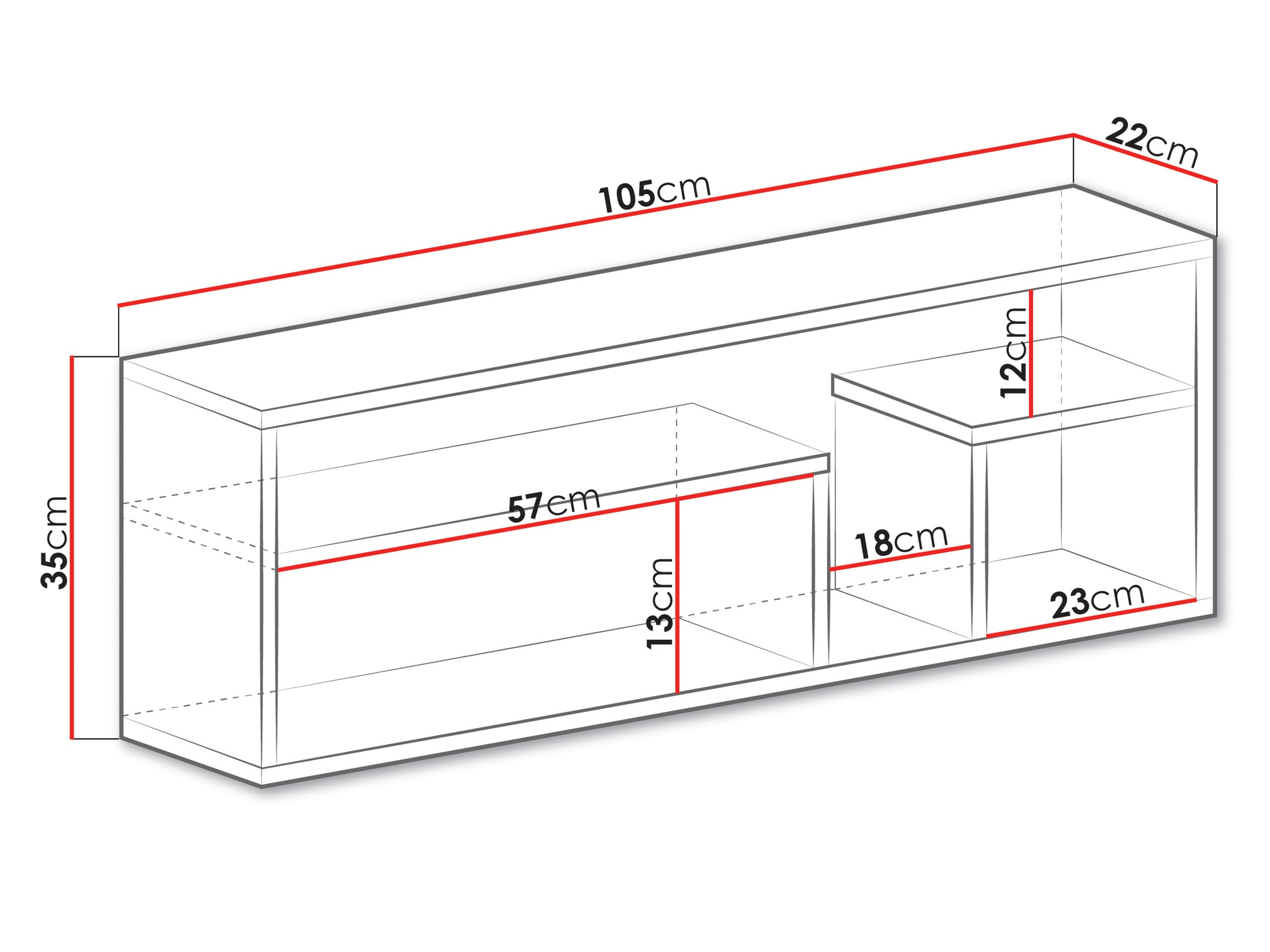 Wandregal Tesmonu 112