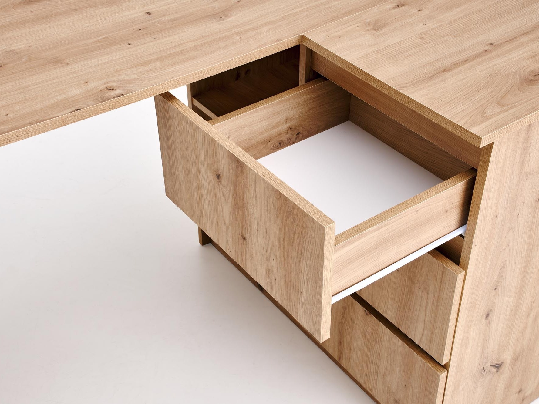 Eckschreibtisch Houston 1950 (Artisan Eichenholzoptik)