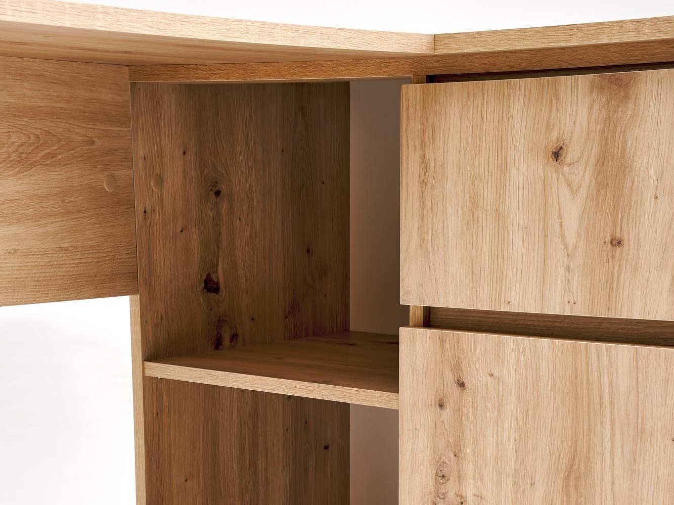 Eckschreibtisch Houston 1950 (Artisan Eichenholzoptik)