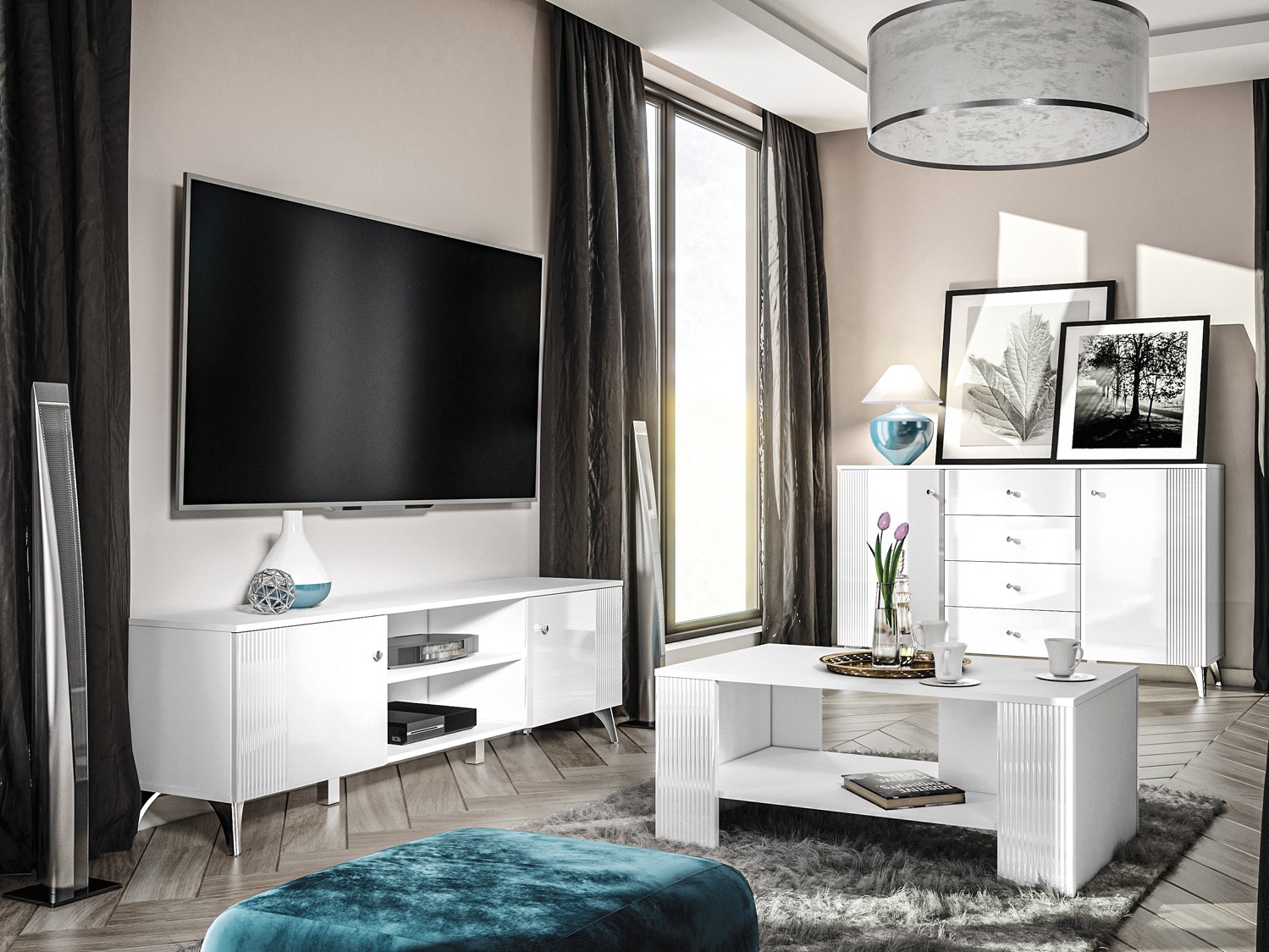 TV-Möbel Fivfloi 102