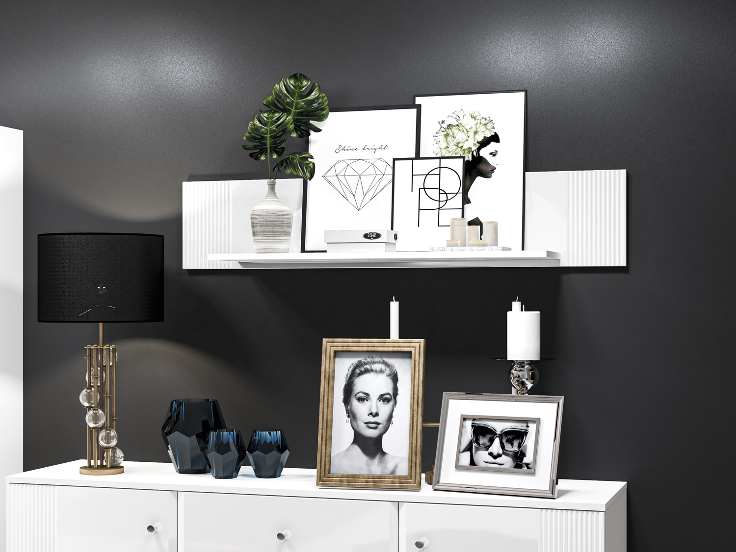 Wandregal Fivfloi 103