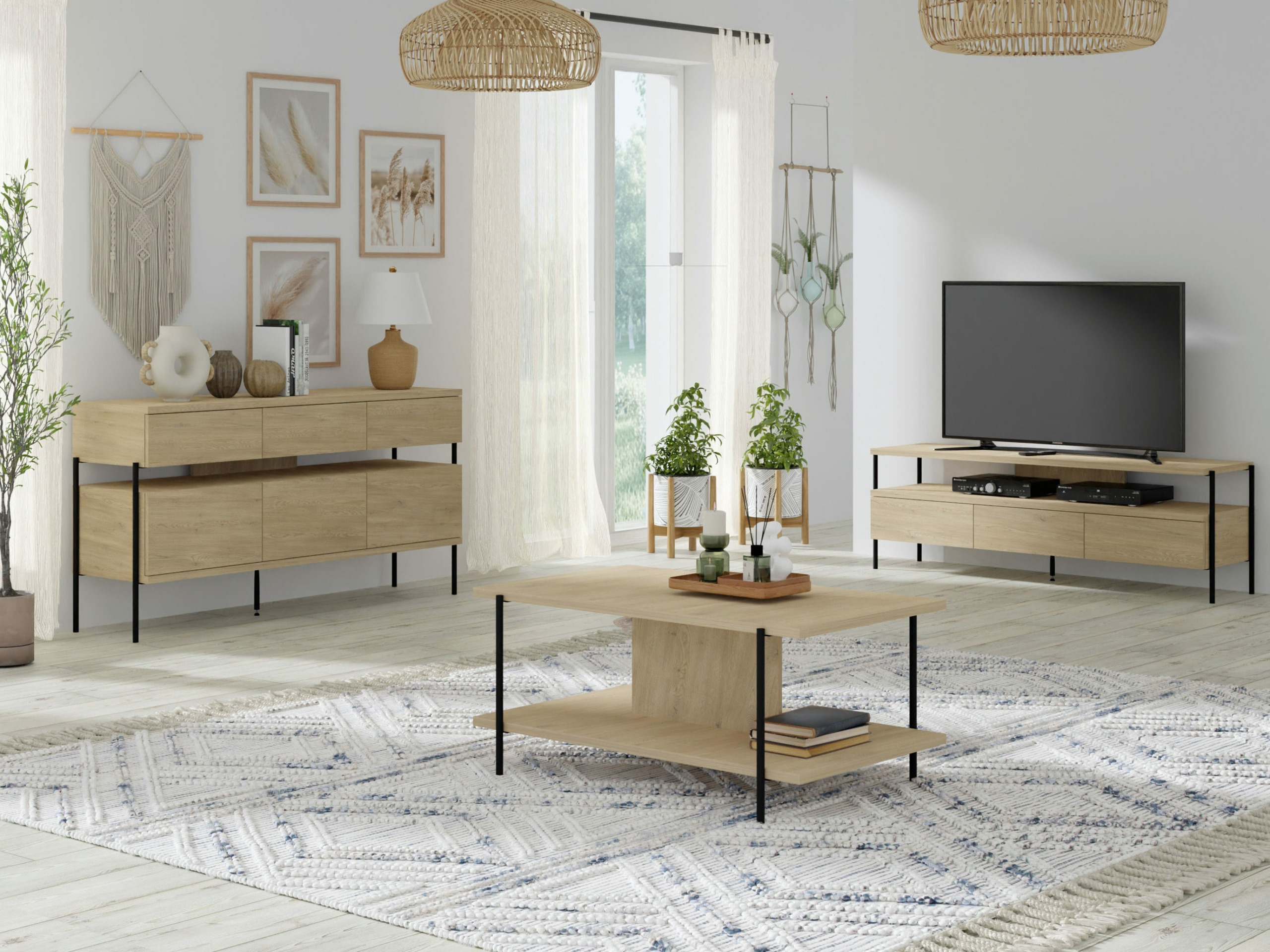 Wohnzimmer-Sets Buffalo 209