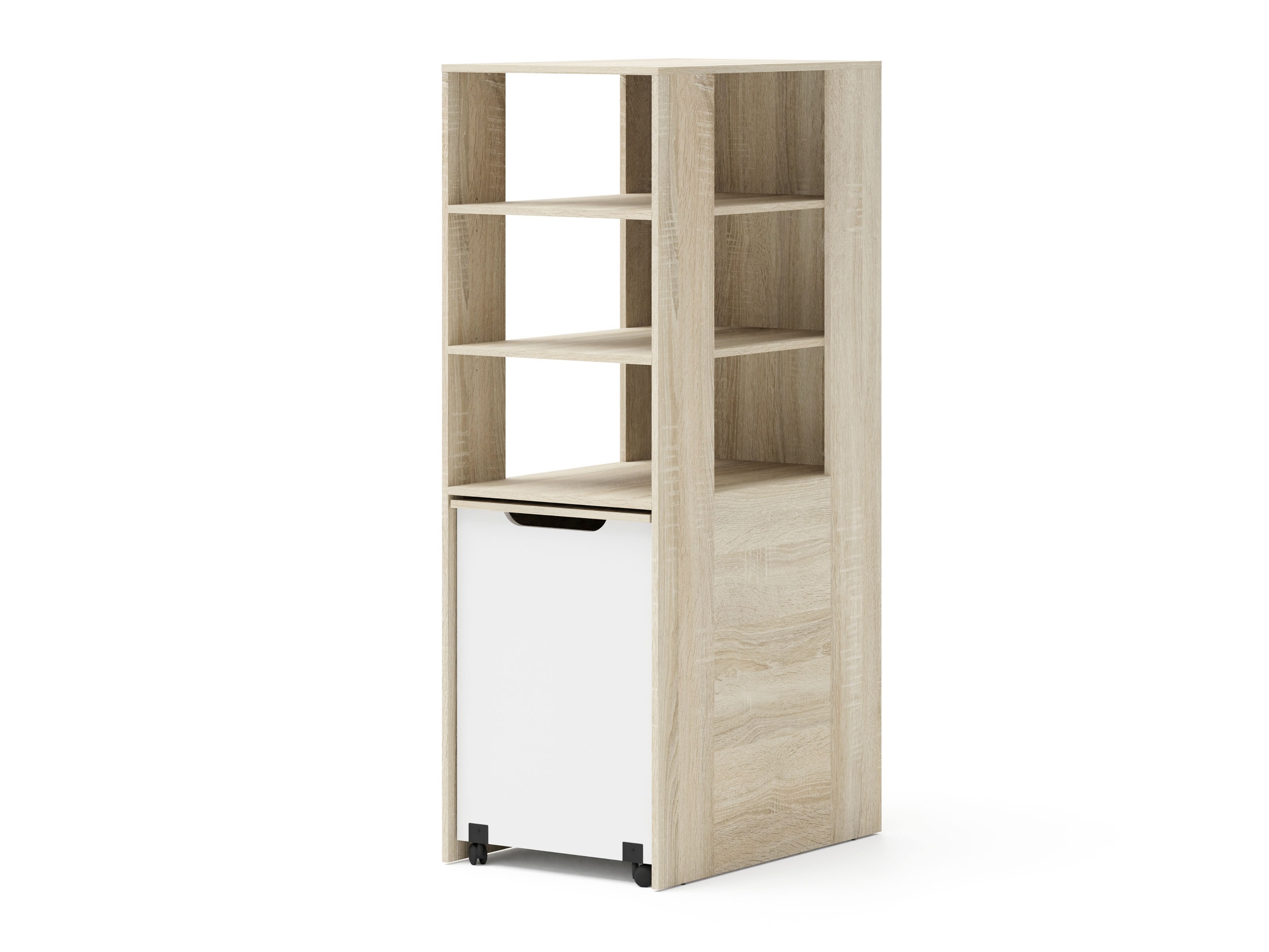 Kinderzimmer-Set Elitenu 104 (Sonoma Eichenholzoptik + Weiß)