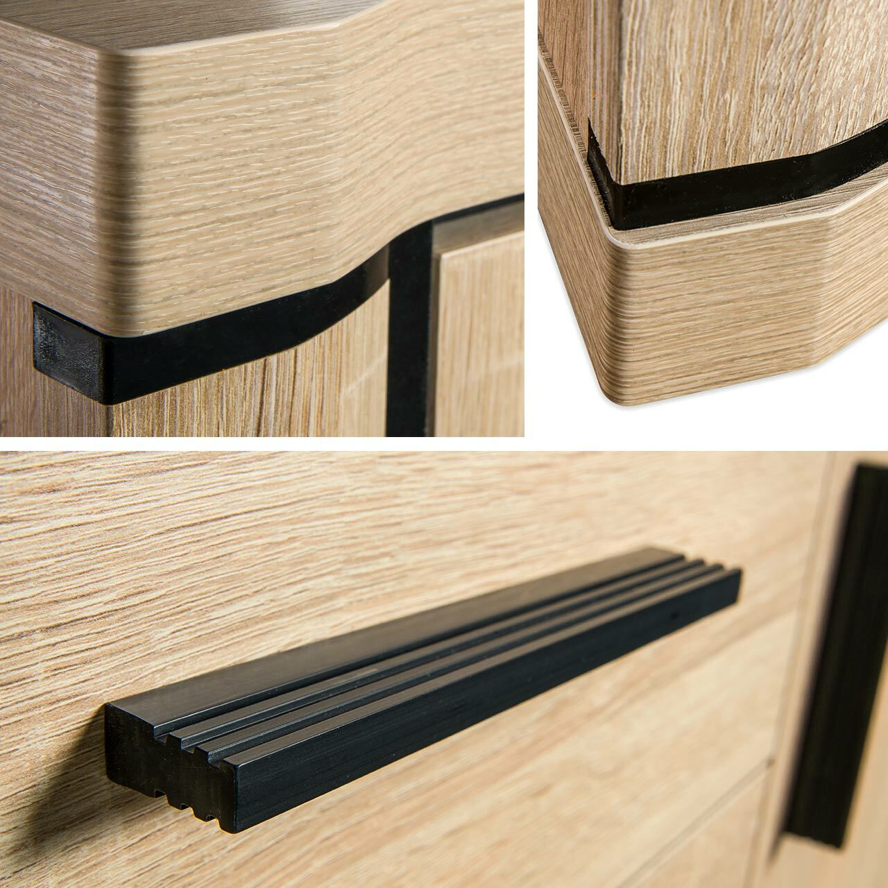 Kommoden Lorelie 106 (Trüffel eichenholzoptik)