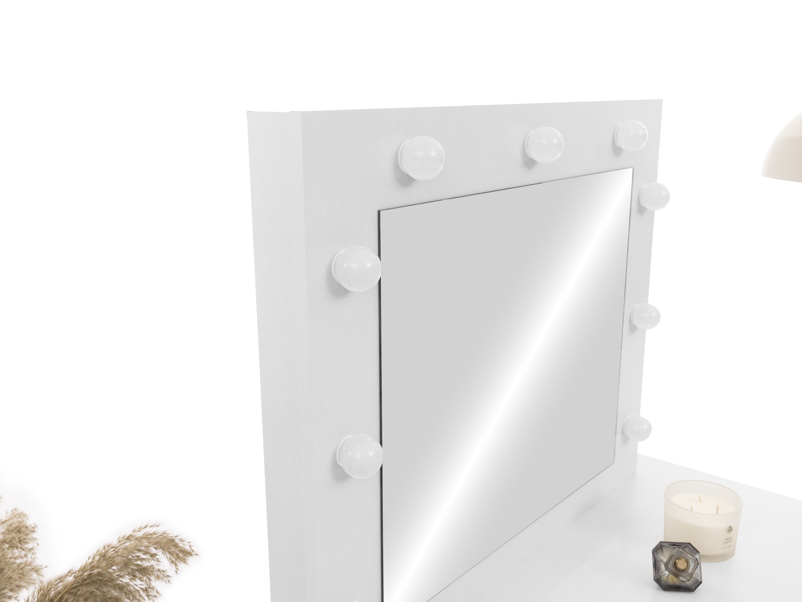 Schminktisch Murrieta 194 (Weiß)