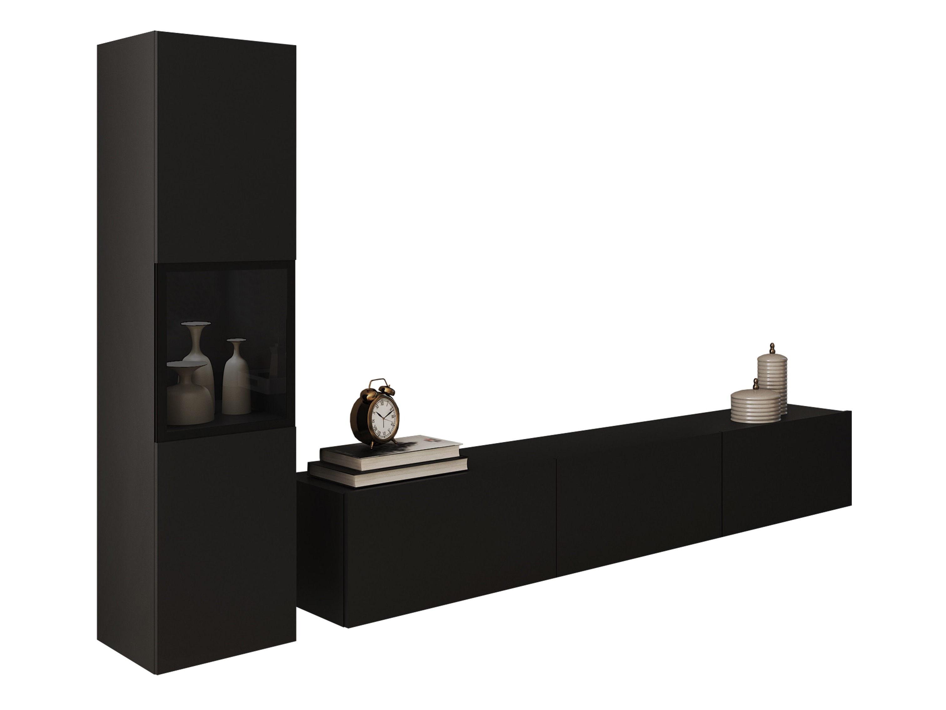 Wohnzimmer-Sets Sarasota 192 (Graphit)