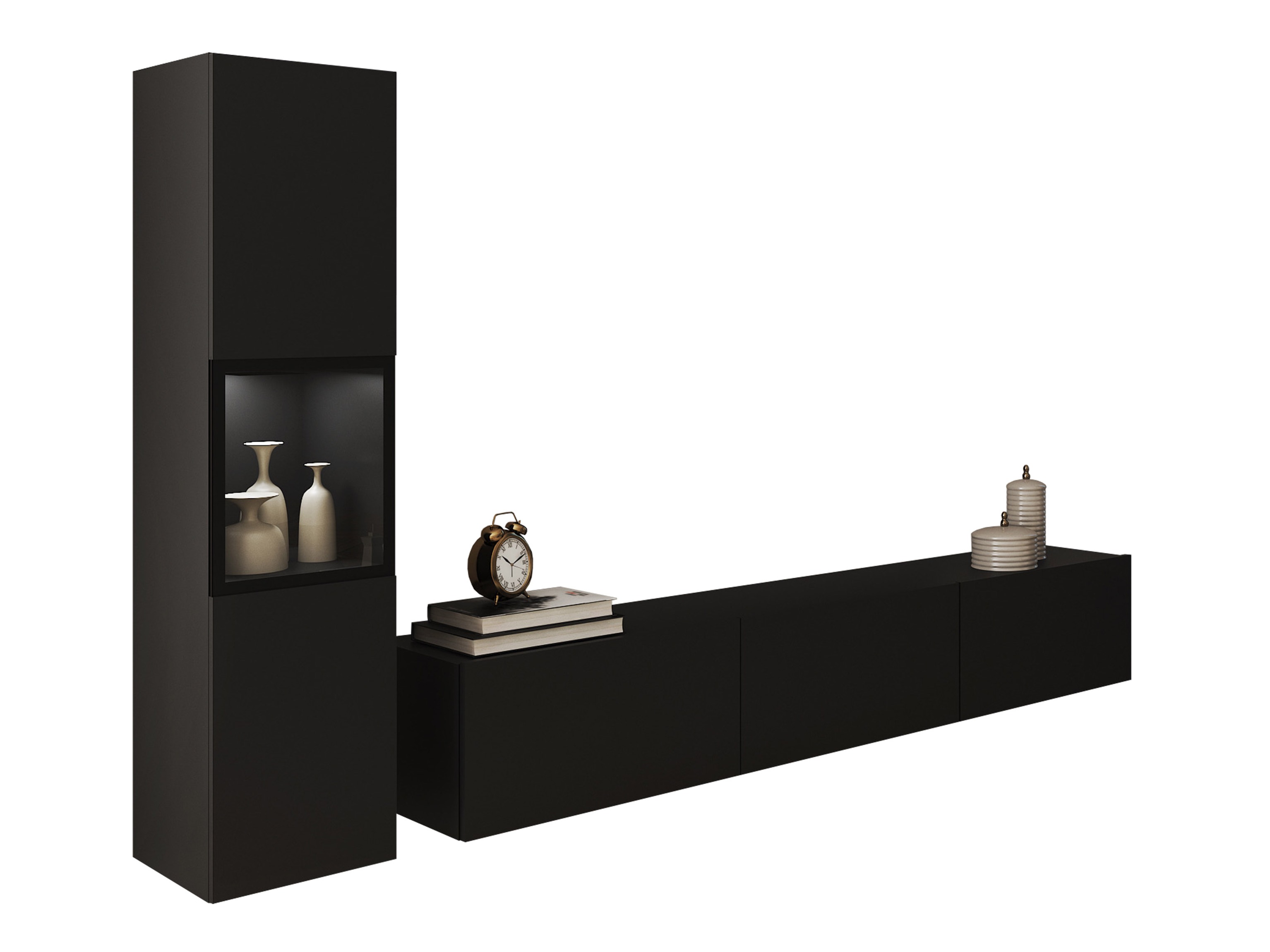 Wohnzimmer-Sets Sarasota 192 (Graphit)