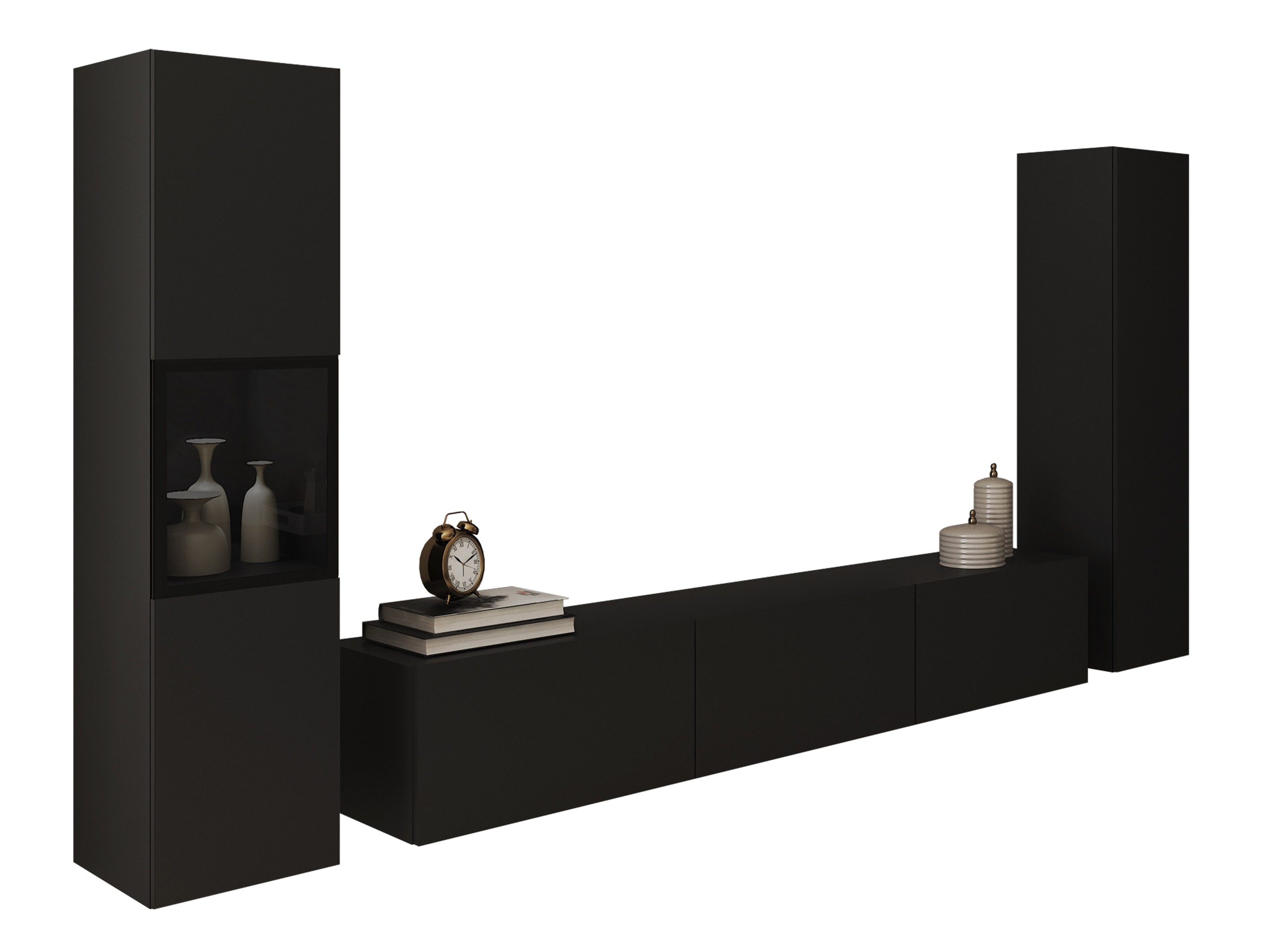 Wohnzimmer-Sets Sarasota 193 (Graphit)