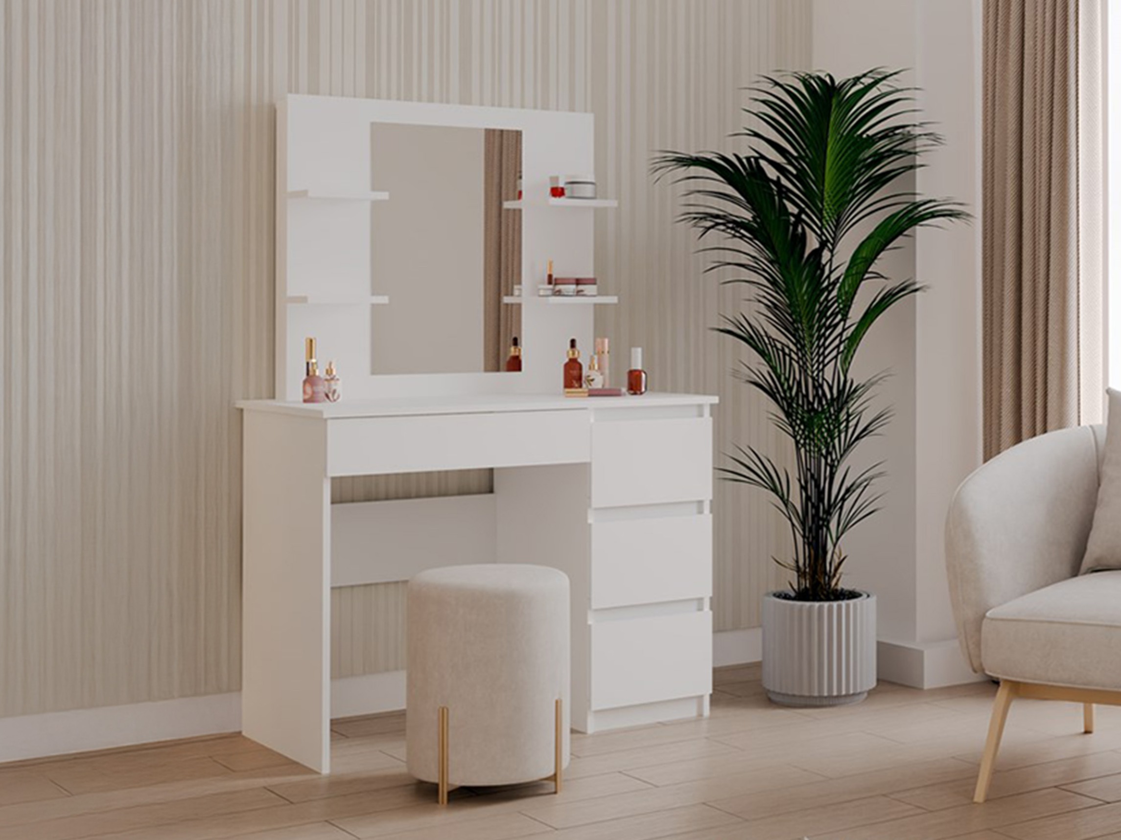 Schminktisch Mandeville 351 (Rechts)