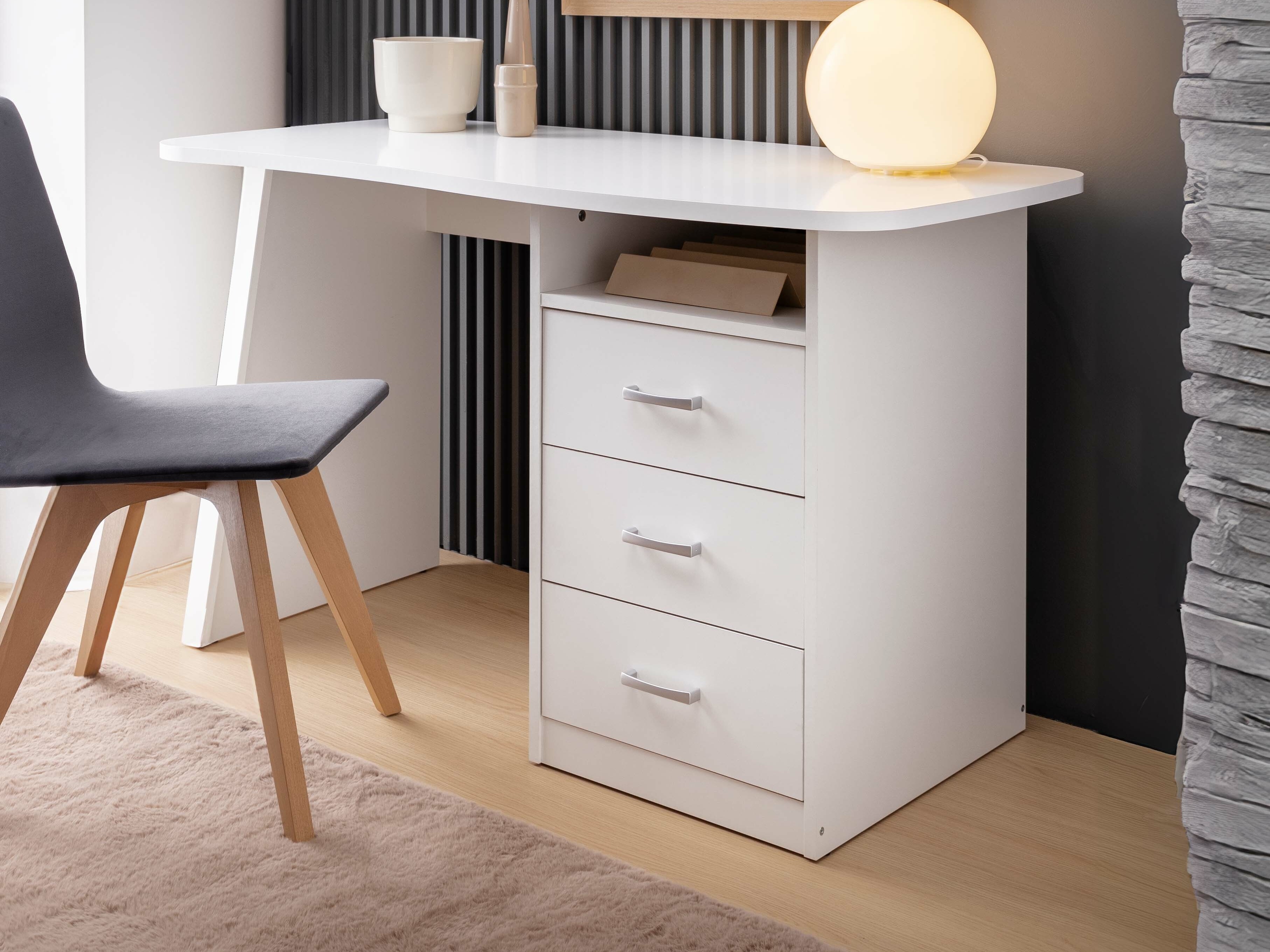 Bürotisch Ontario 204 (Weiß)