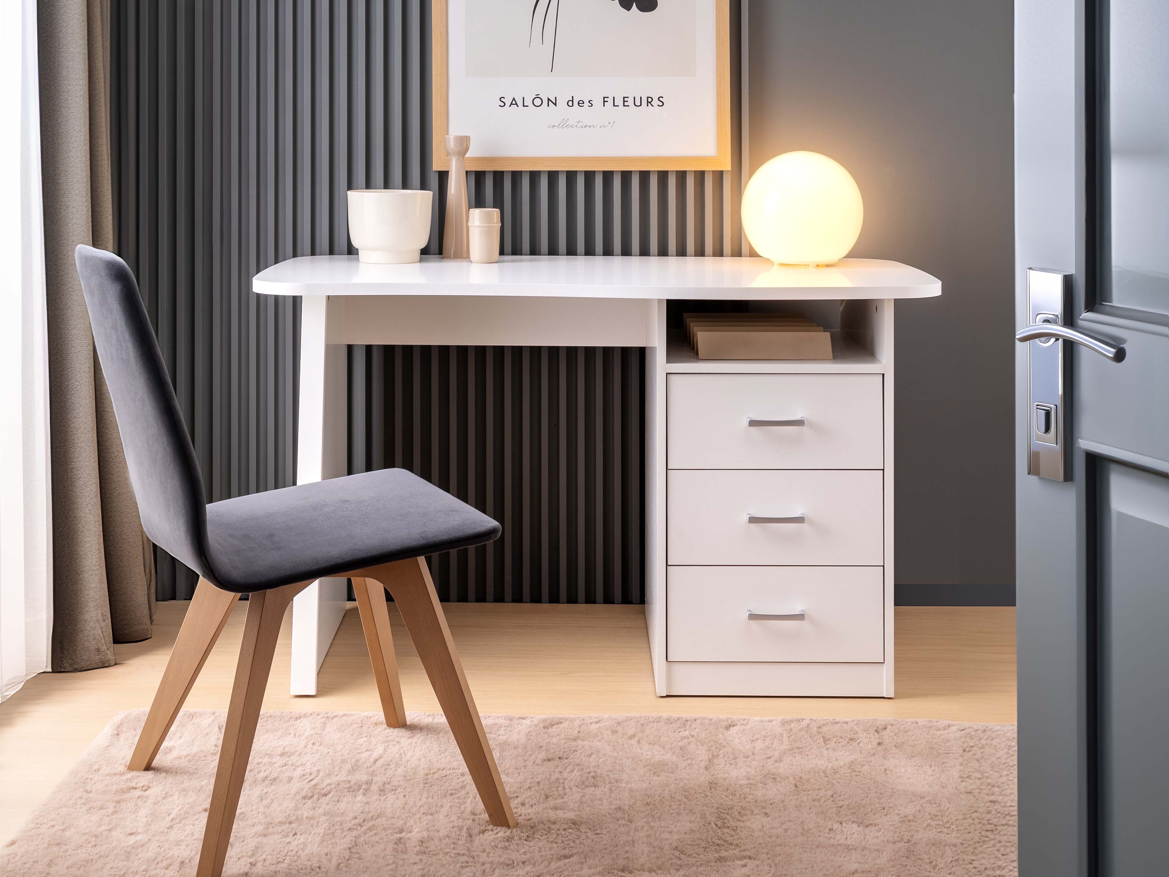 Bürotisch Ontario 204 (Weiß)