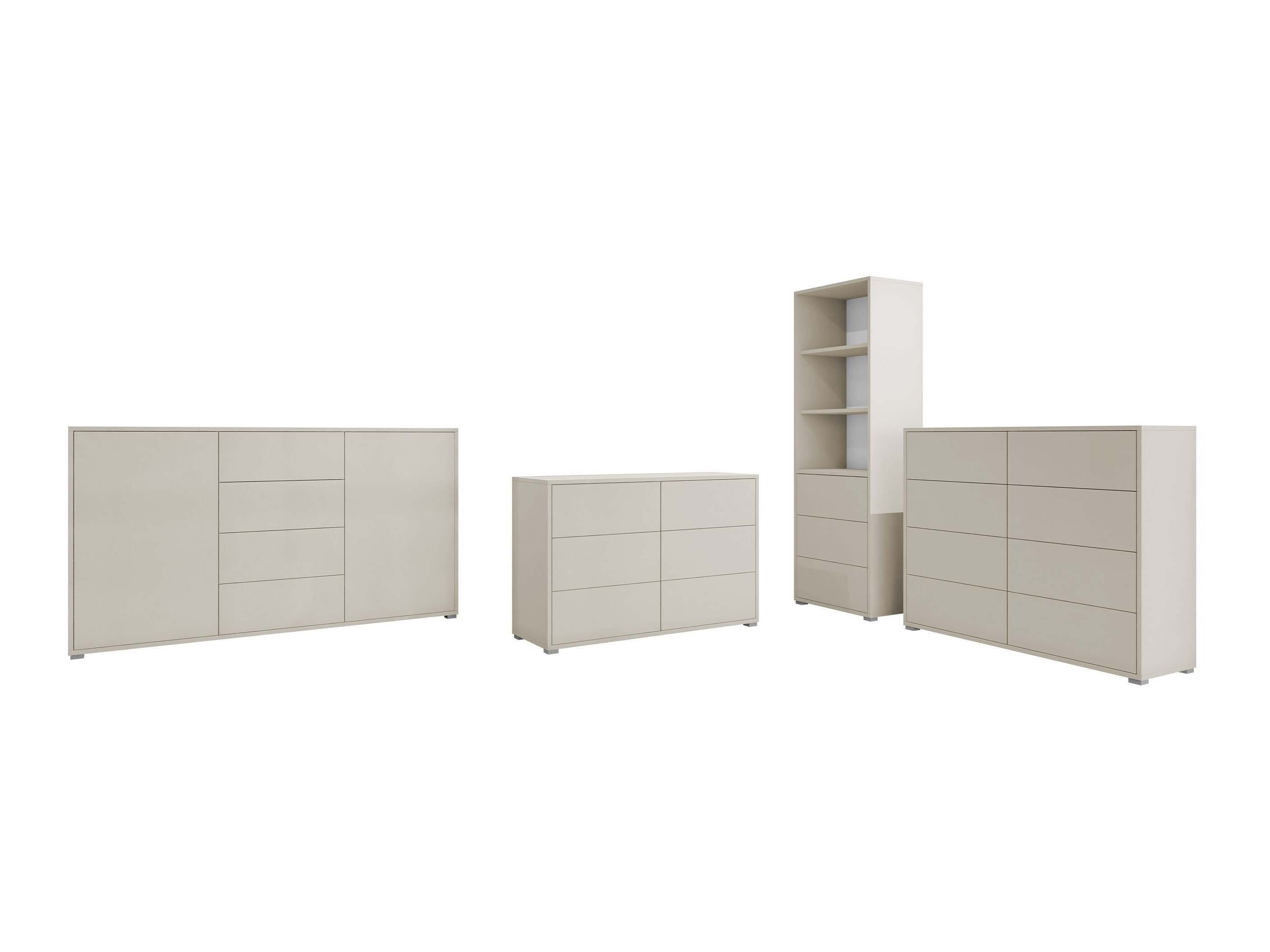 Wohnzimmer-Sets Comfivo Fersoe 108 (Kaschmir)