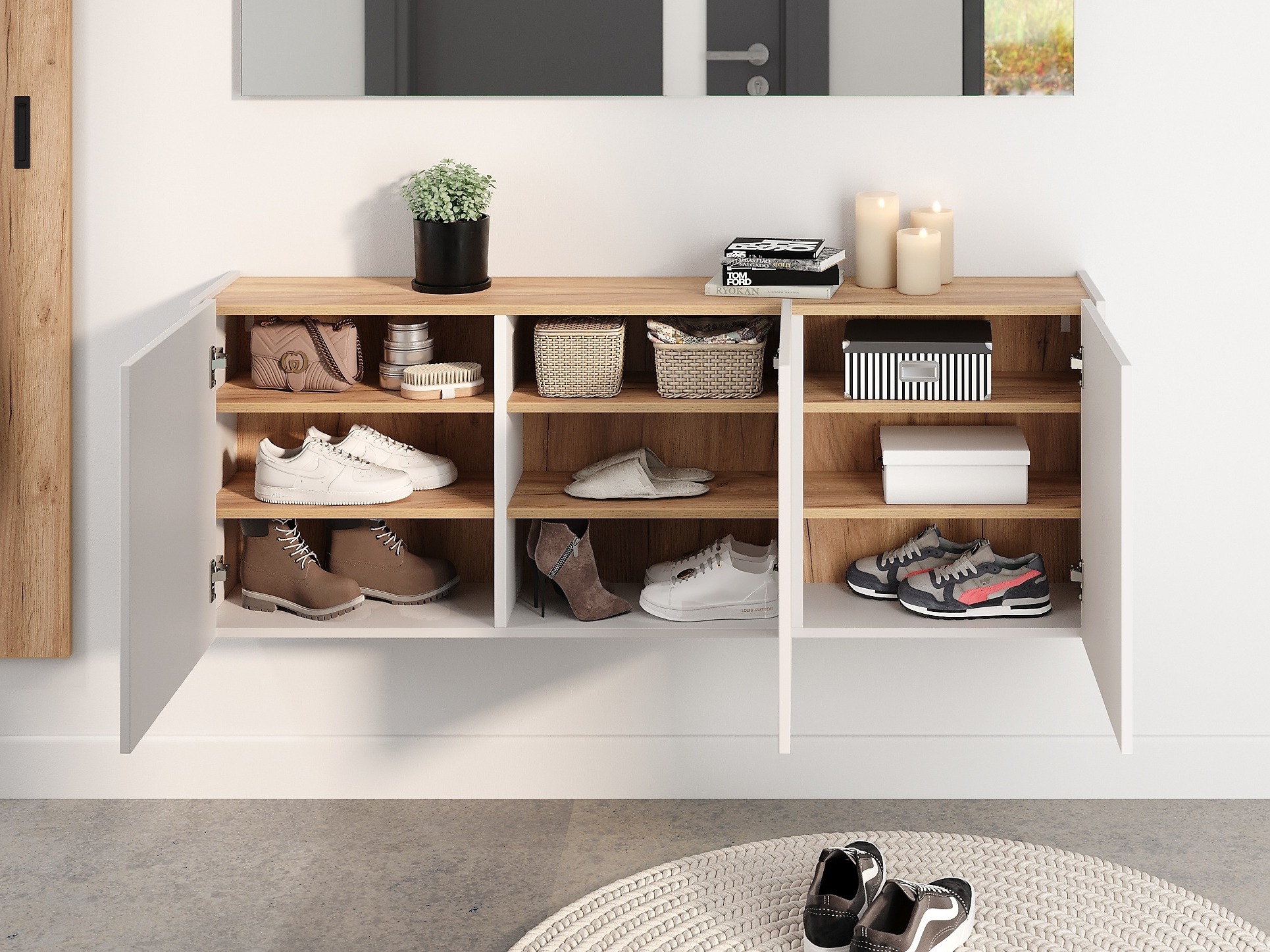 Schuhregal Sacramento 433 (Kaschmir)