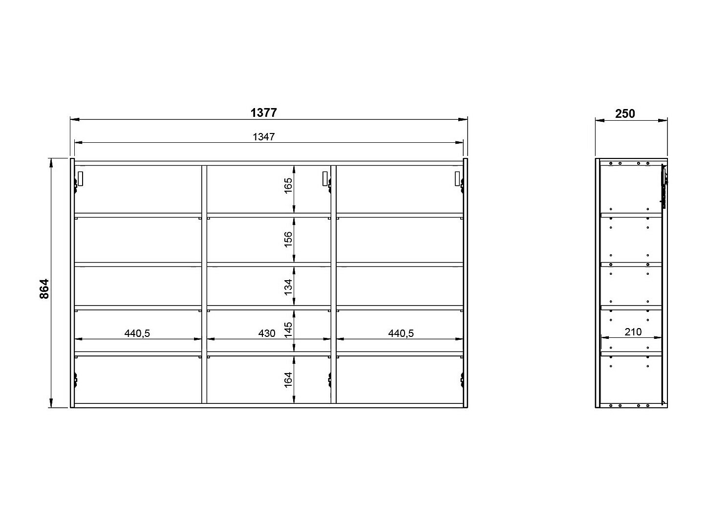 Schuhregal Sacramento 434 (Kaschmir)