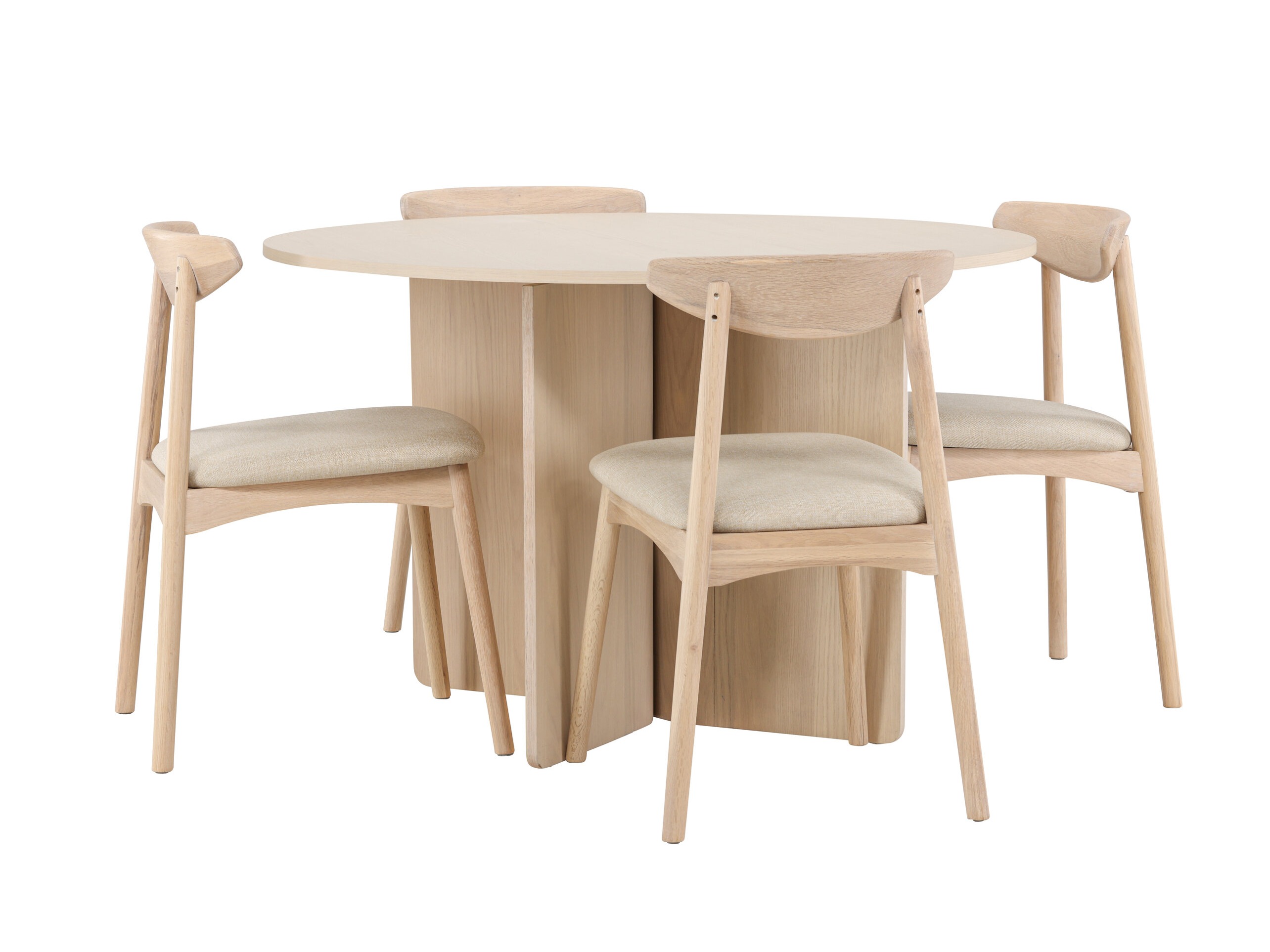 Essgruppe Dallas 4986 (Helles Holz)