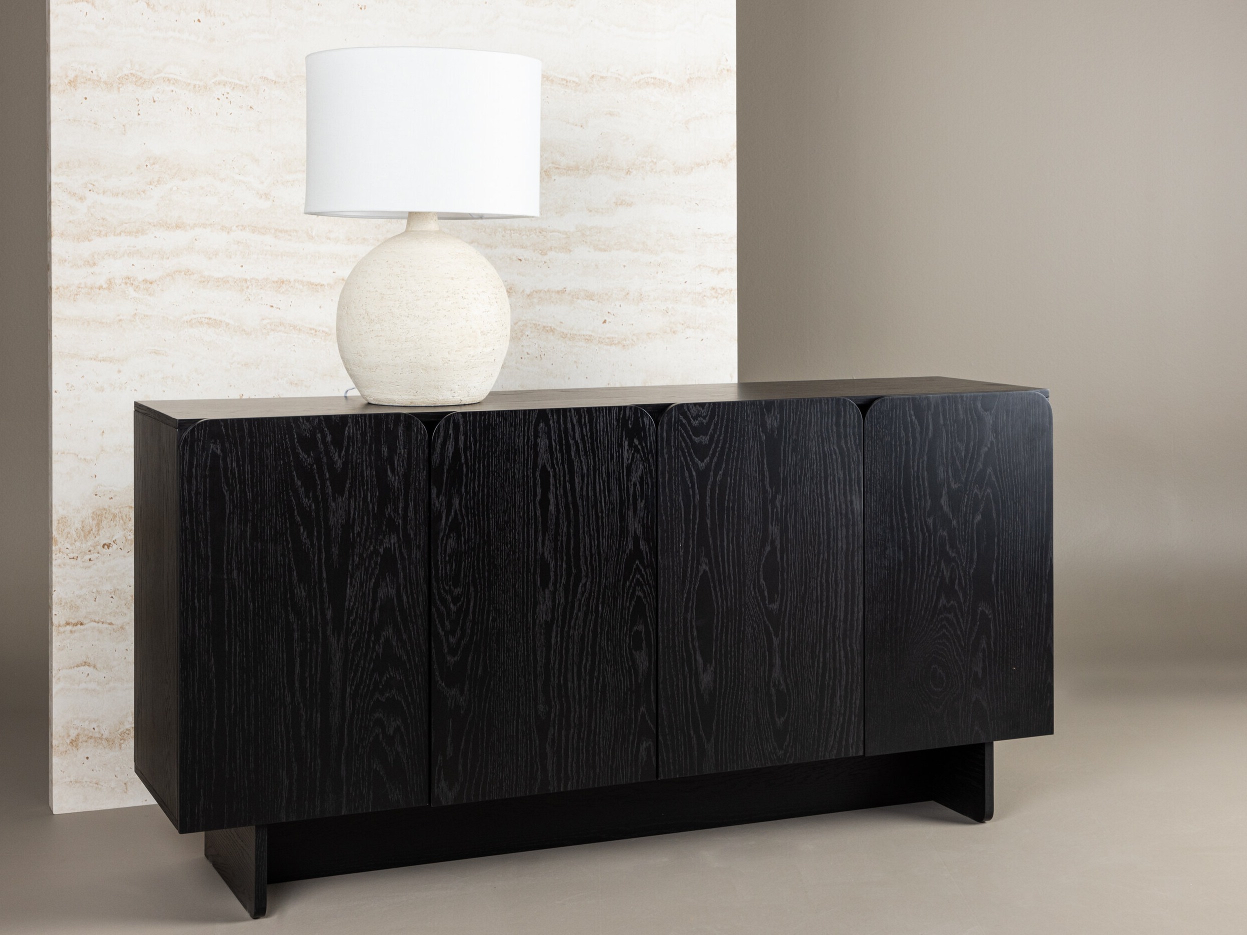 Sideboard Dallas 4979 (Schwarz)