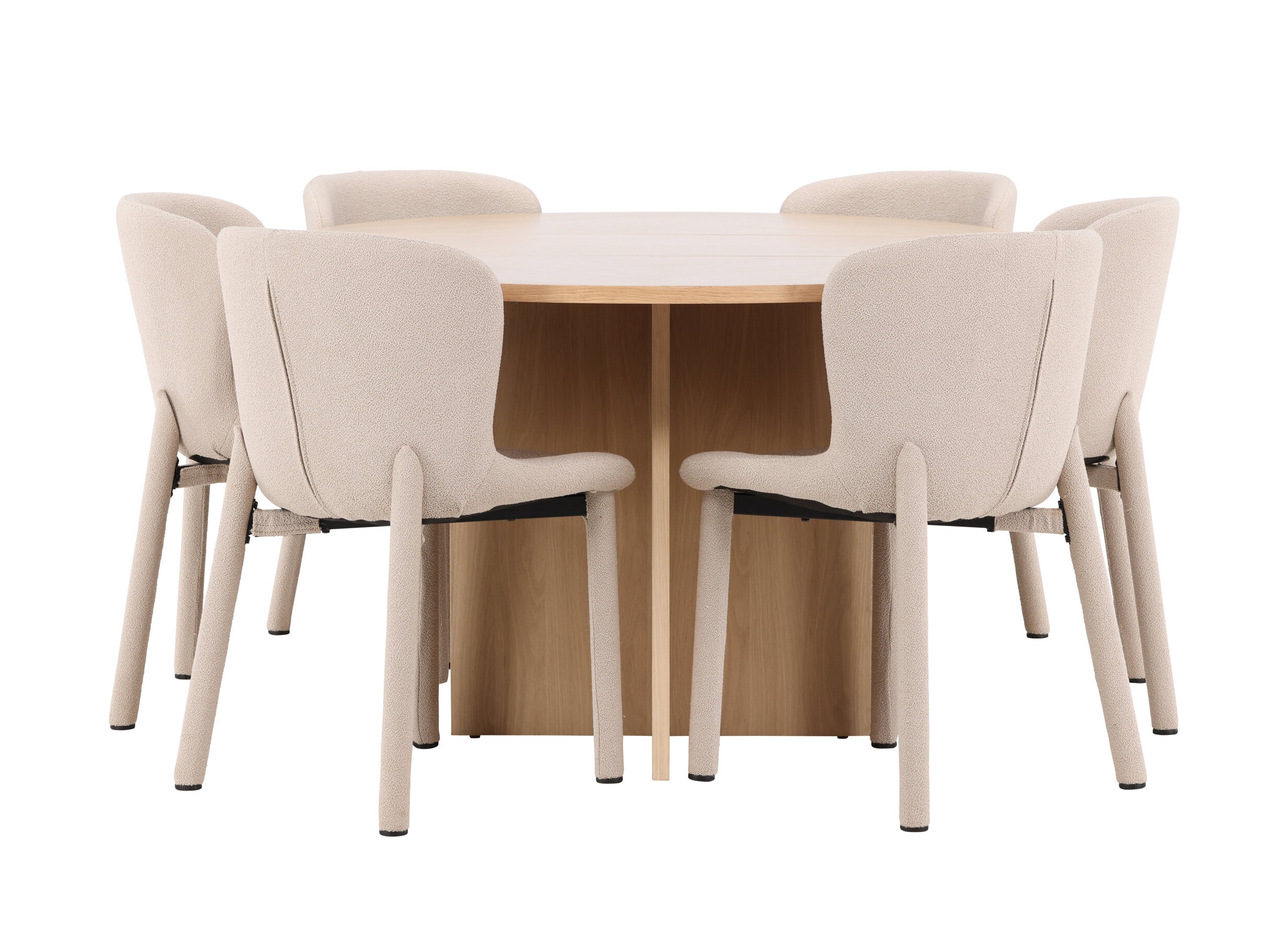 Essgruppe Dallas 4989 (Eichenholzoptik)