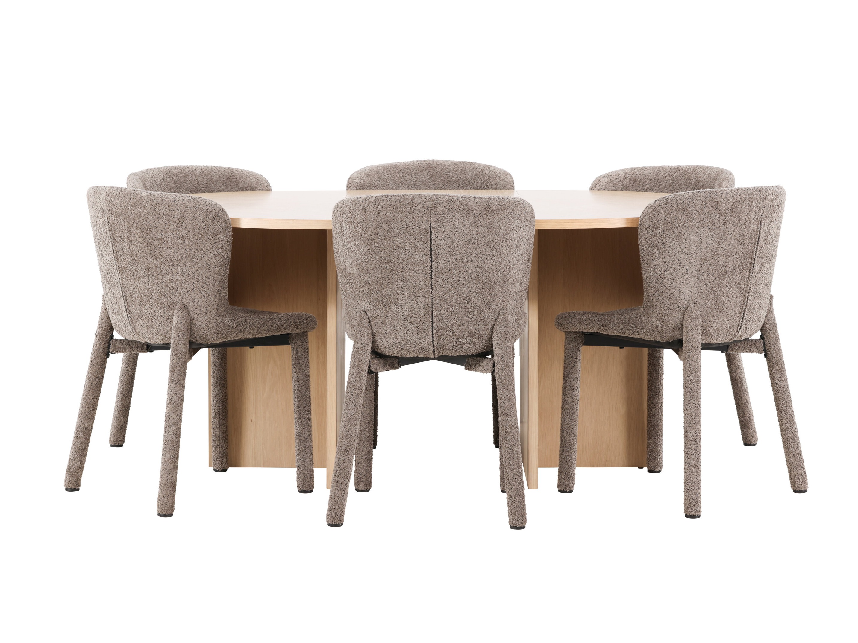 Essgruppe Dallas 4989 (Eichenholzoptik)