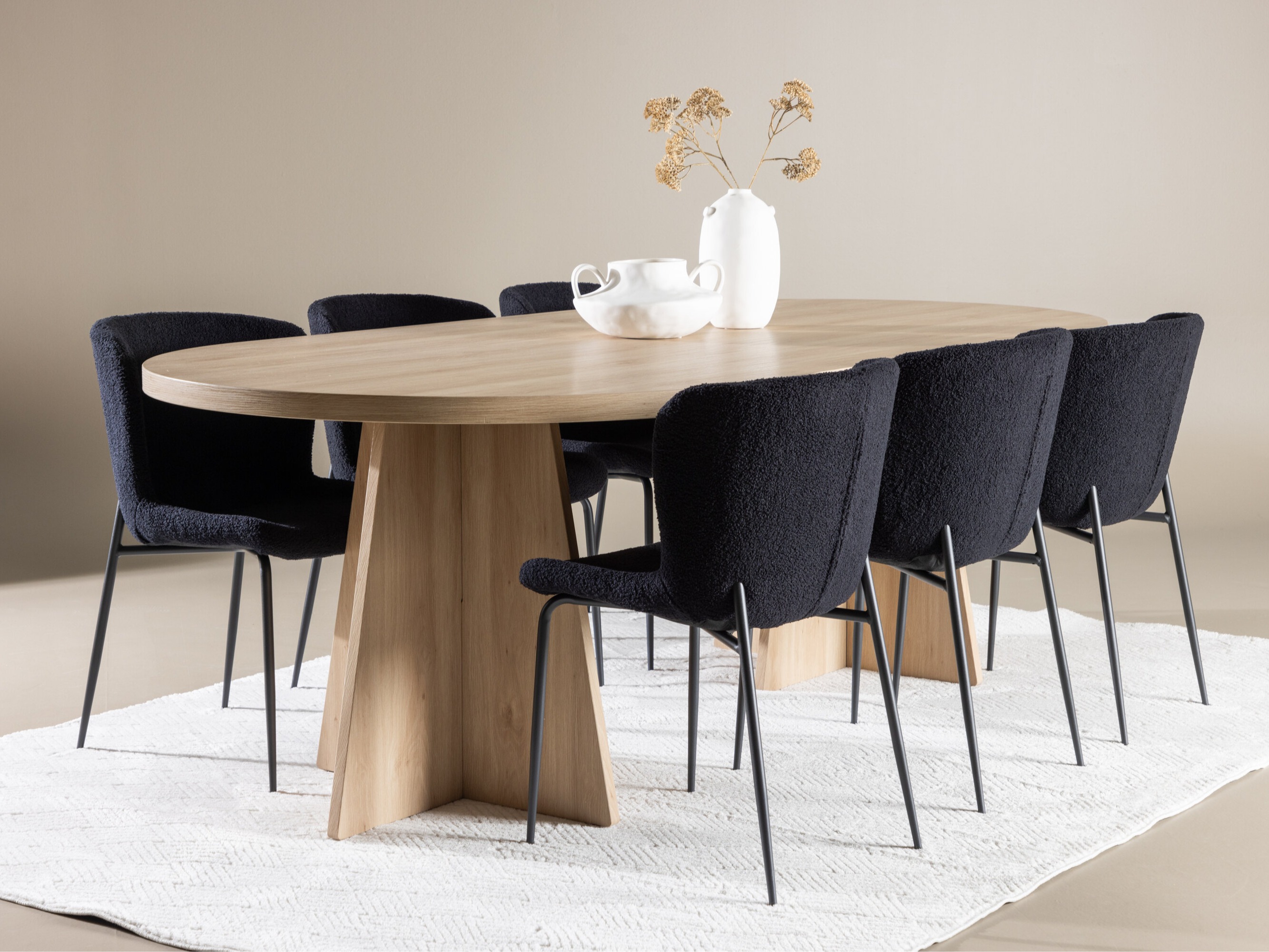 Essgruppe Dallas 4990 (Schwarz)