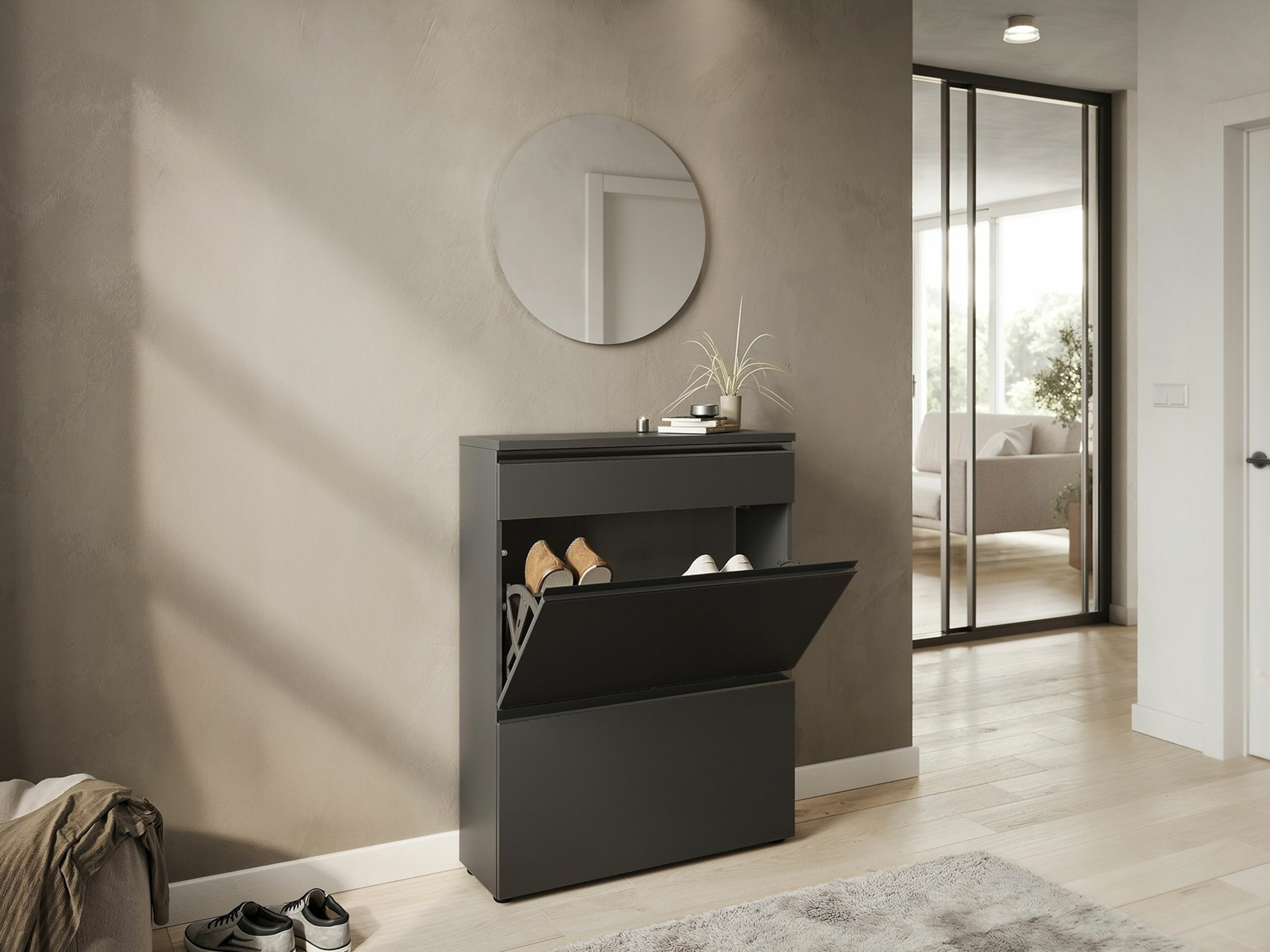 Flurgarnitur Sacramento 533 (Graphit)