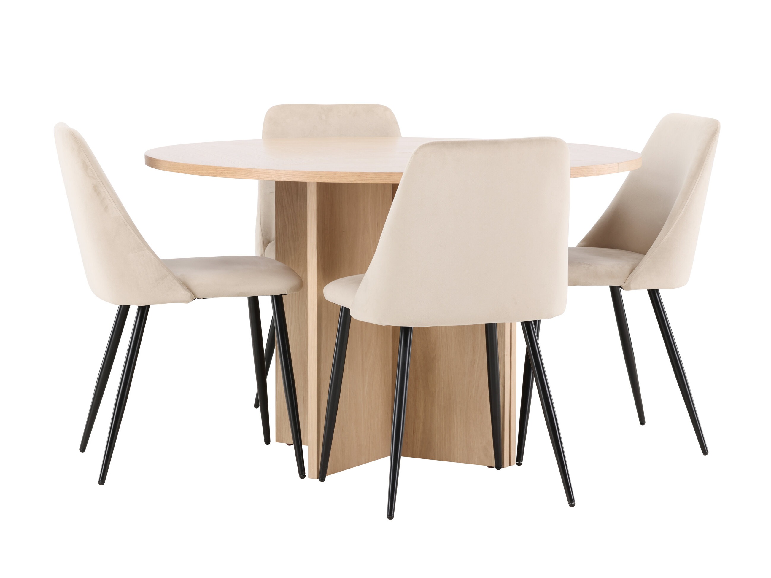 Essgruppe Dallas 4991 (Eichenholzoptik)