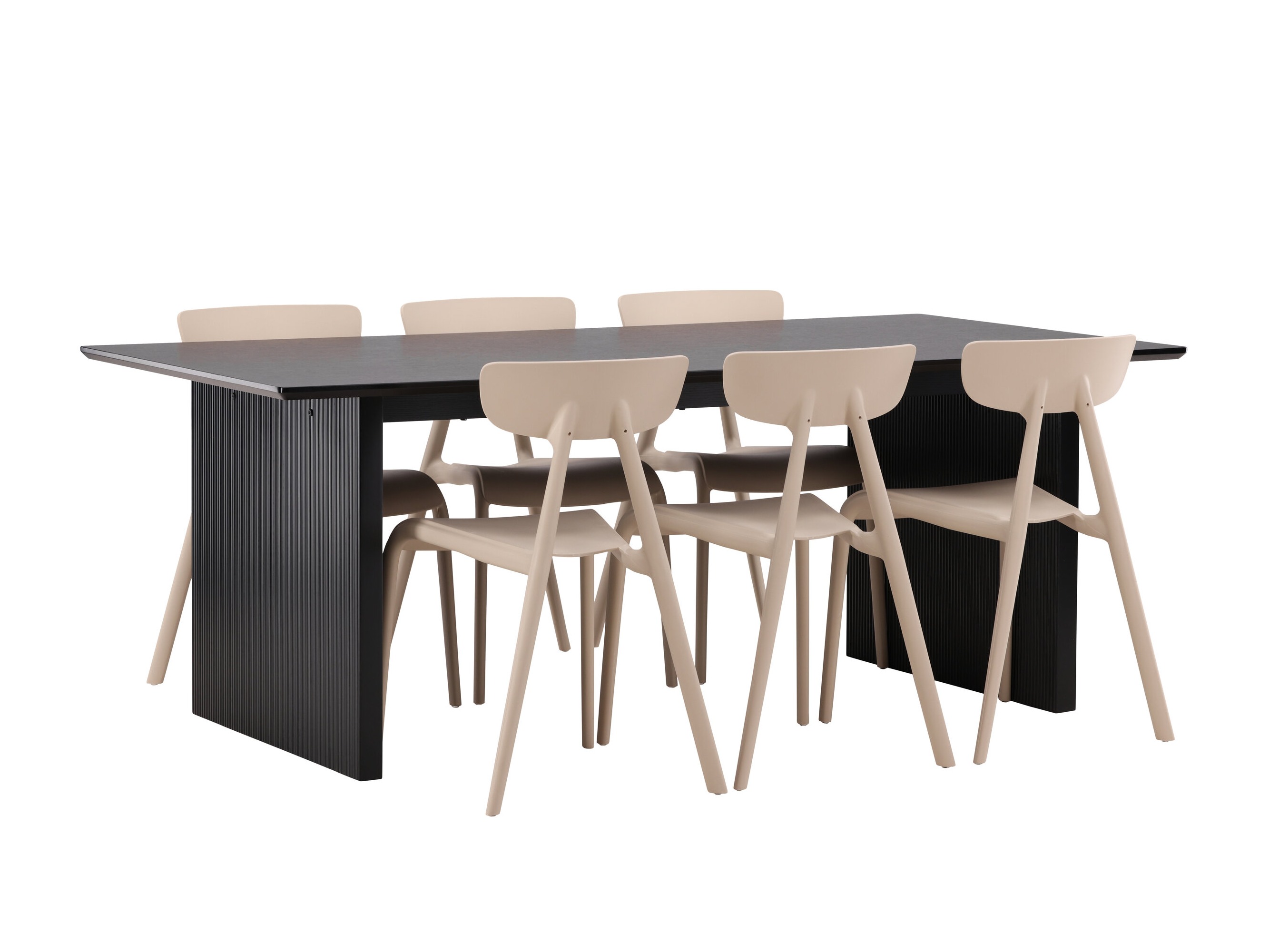 Essgruppe Dallas 4993 (Cremefarben)