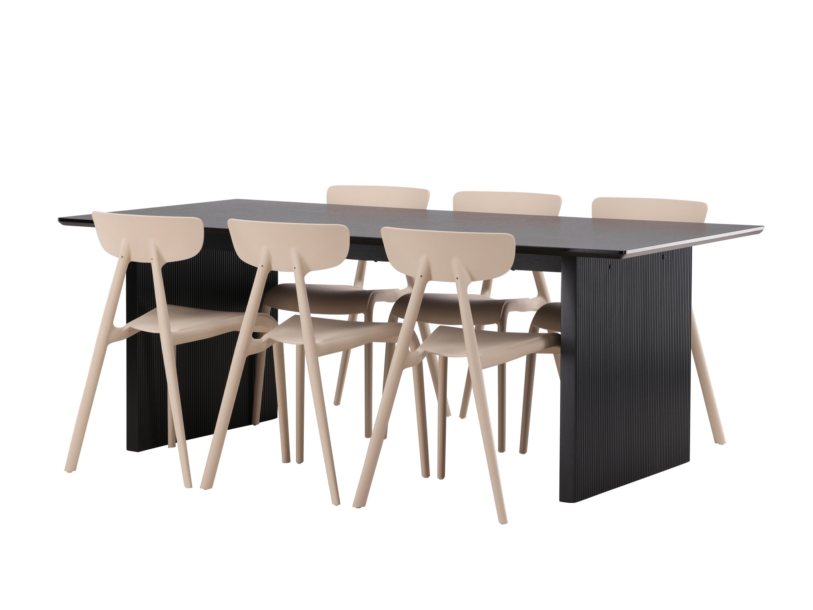 Essgruppe Dallas 4993 (Cremefarben)