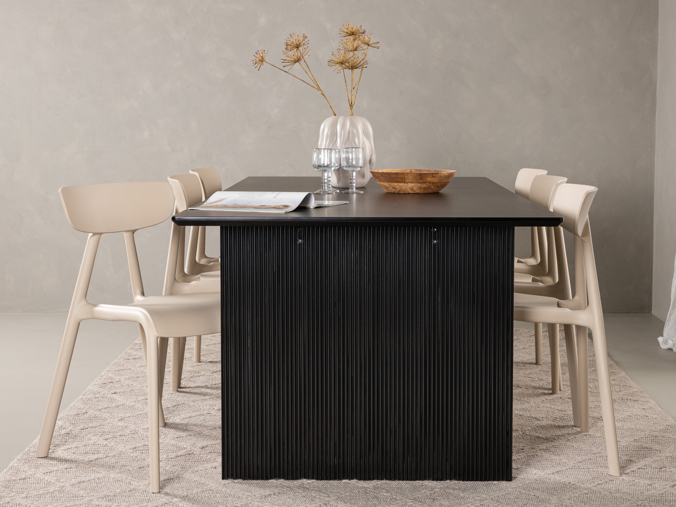 Essgruppe Dallas 4993 (Cremefarben)