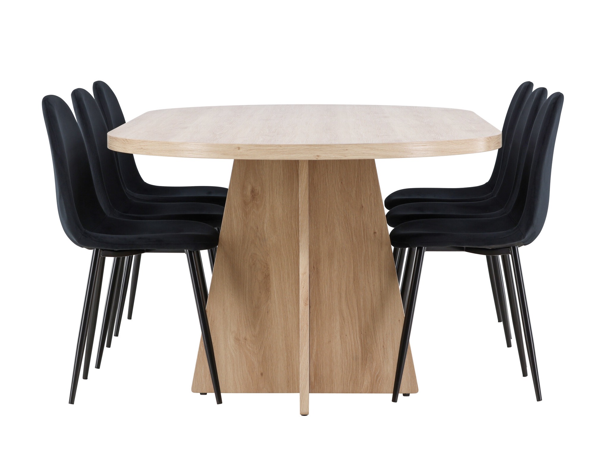 Essgruppe Dallas 4998 (Schwarz)