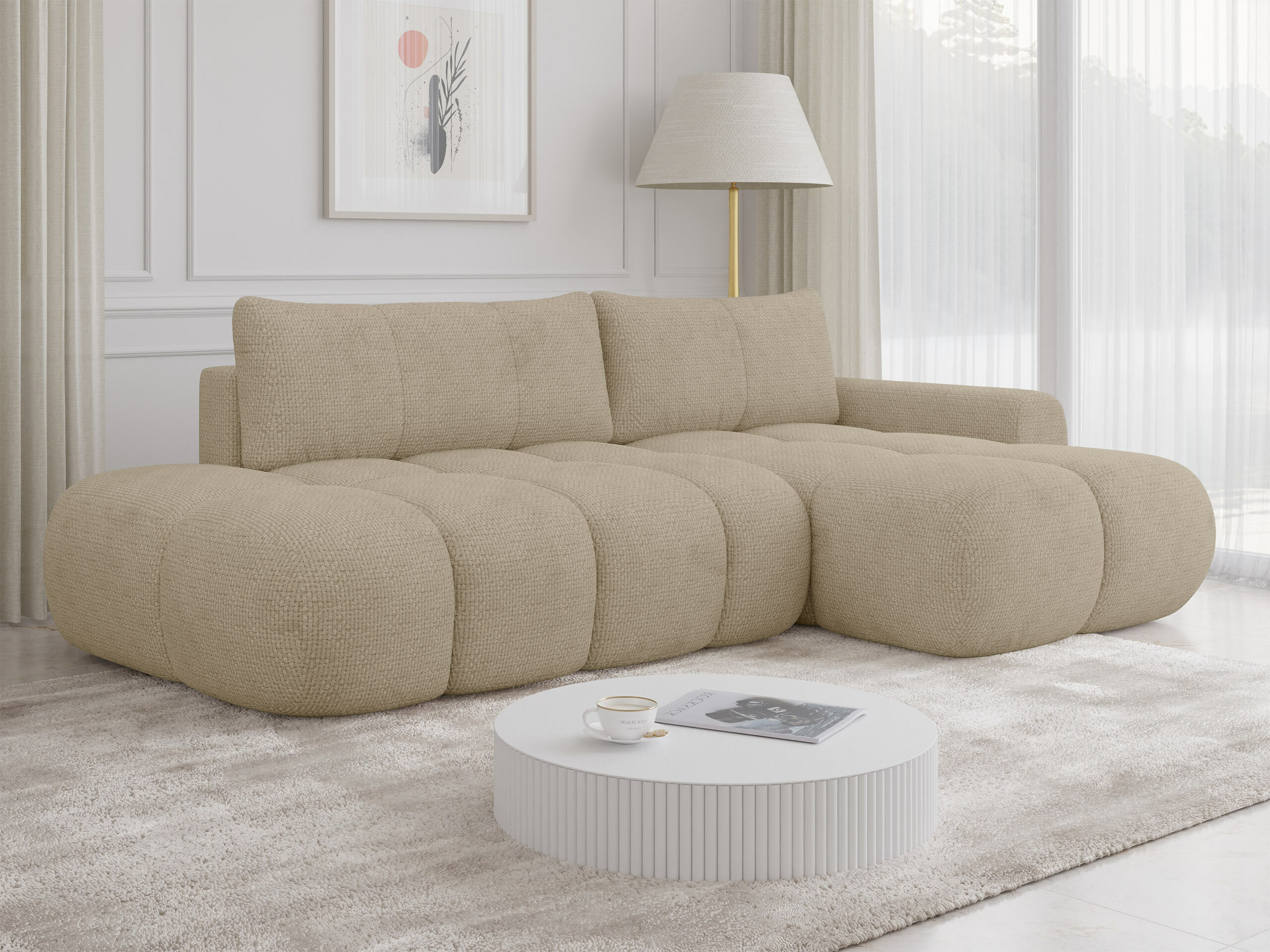 Ecksofa TrendyNest 120 (Flow 02)