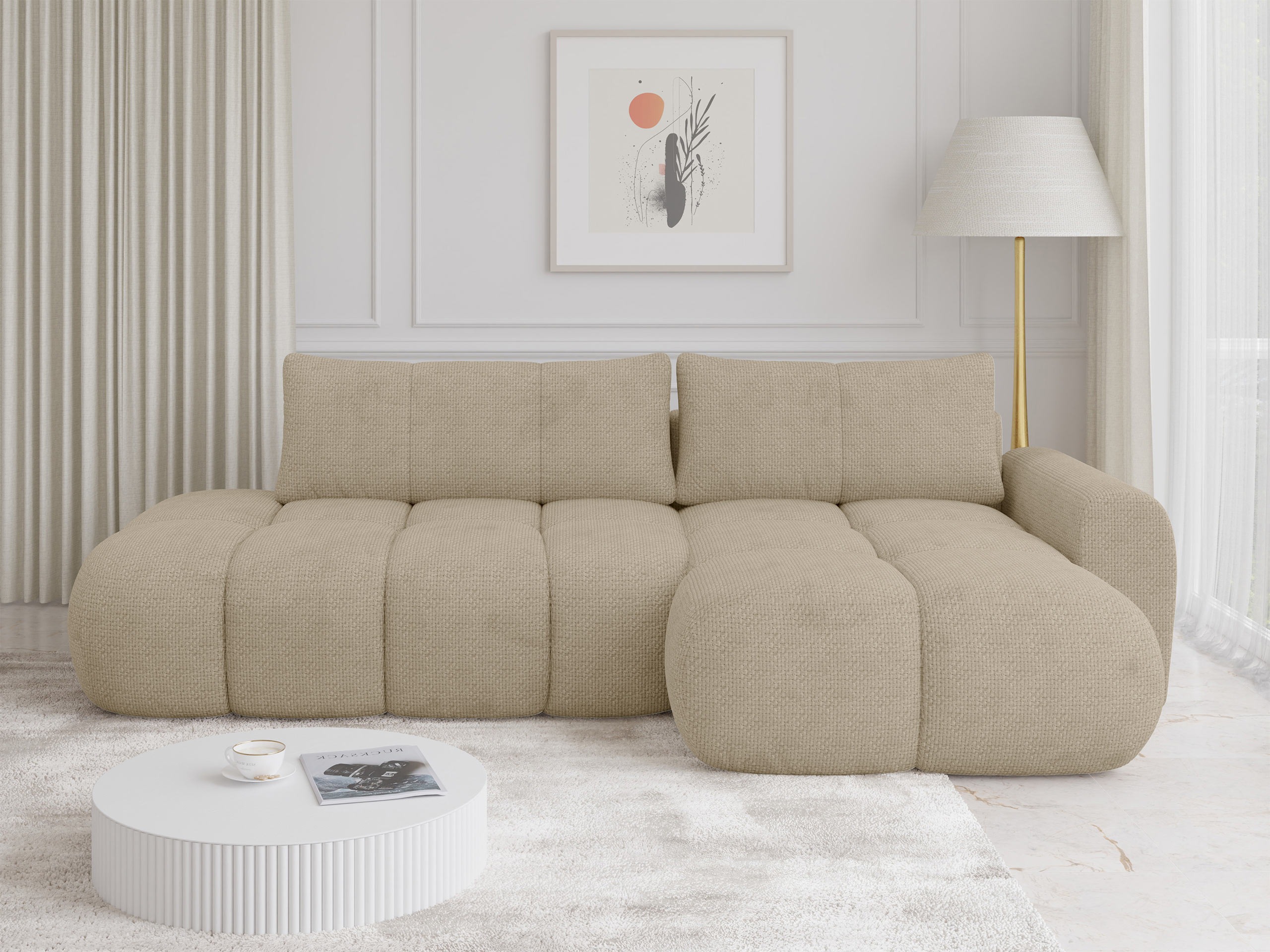Ecksofa TrendyNest 120 (Flow 02)