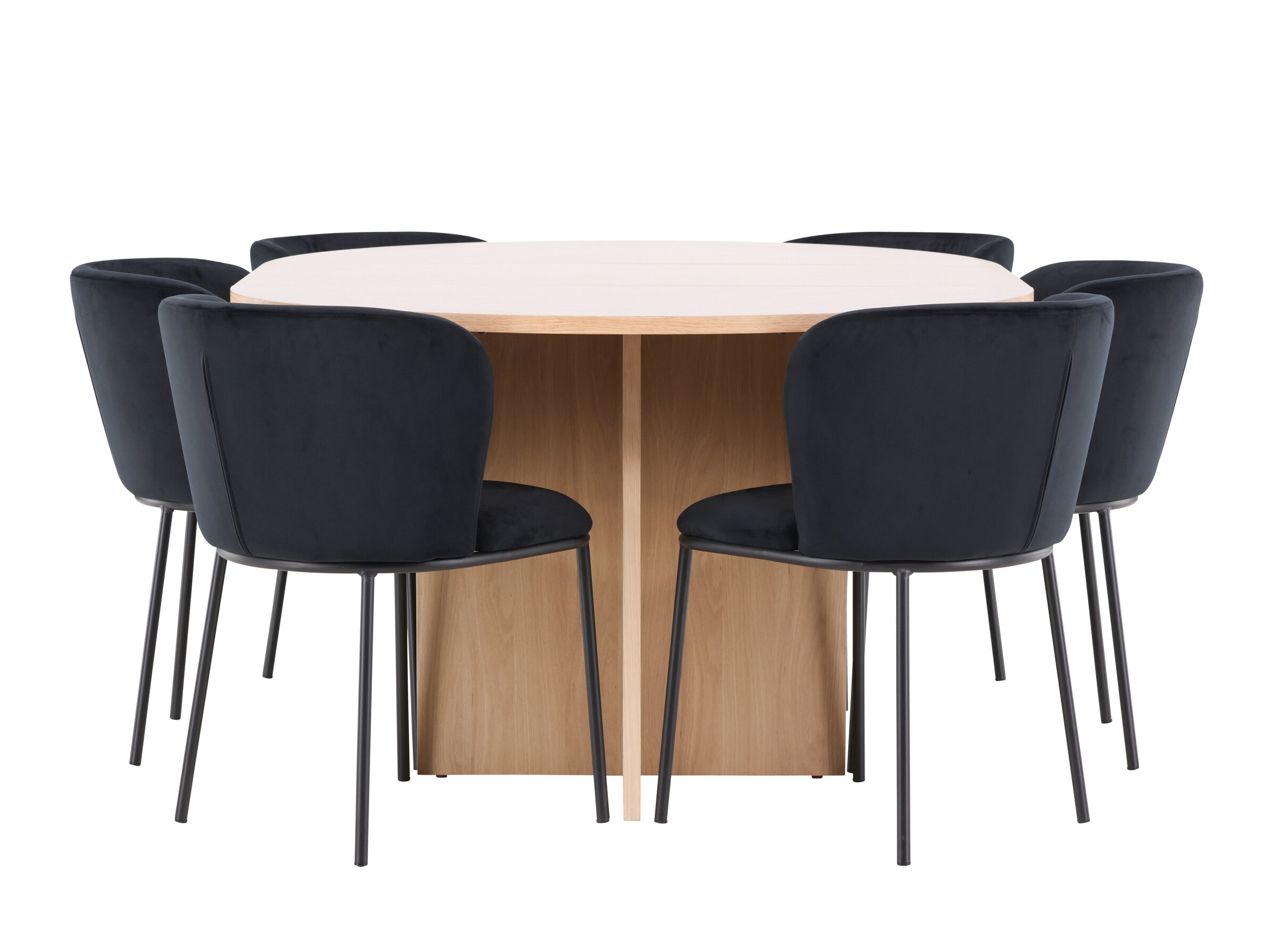 Essgruppe Dallas 5013 (Eichenholzoptik)