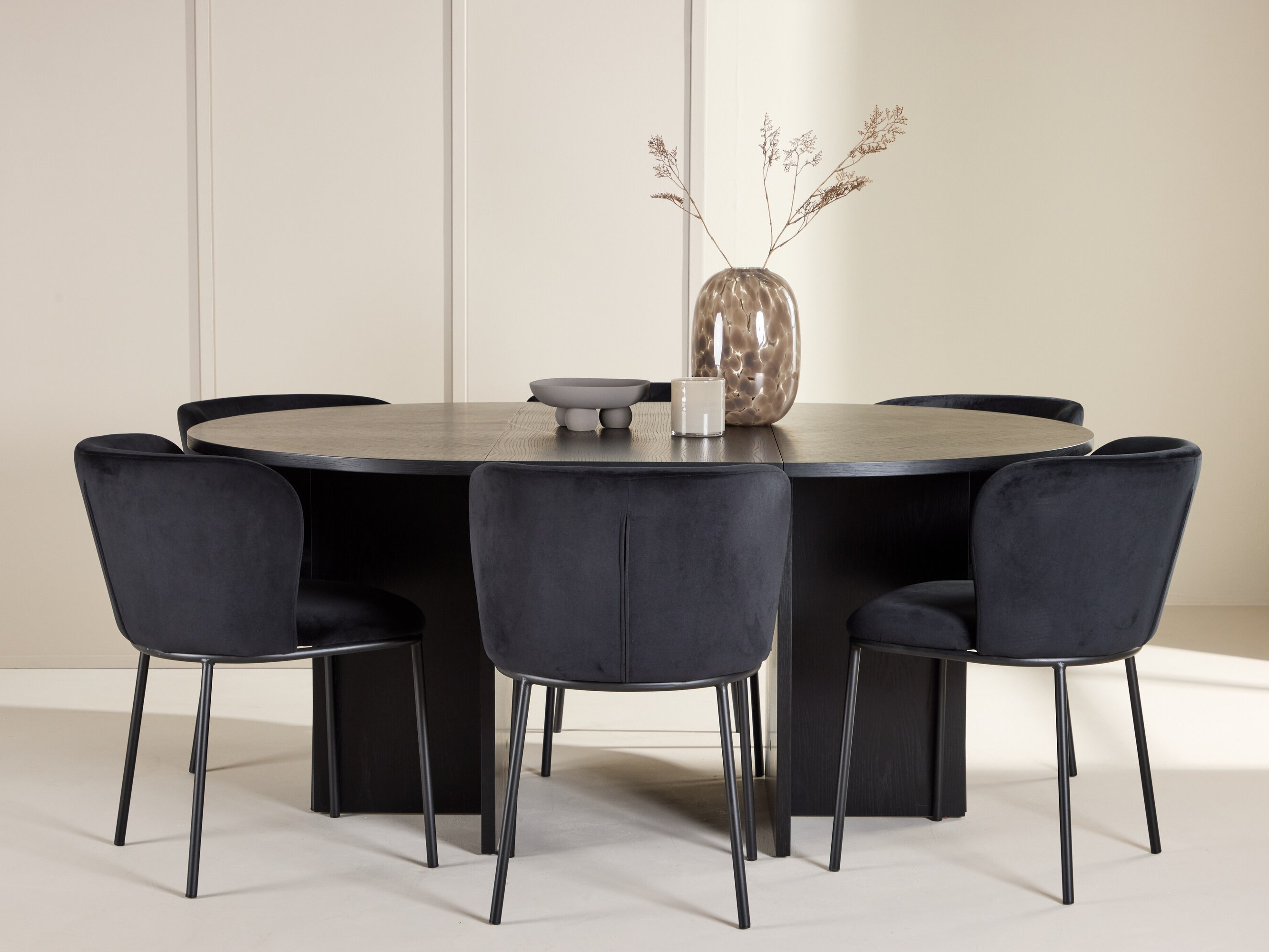 Essgruppe Dallas 5013 (Schwarz)