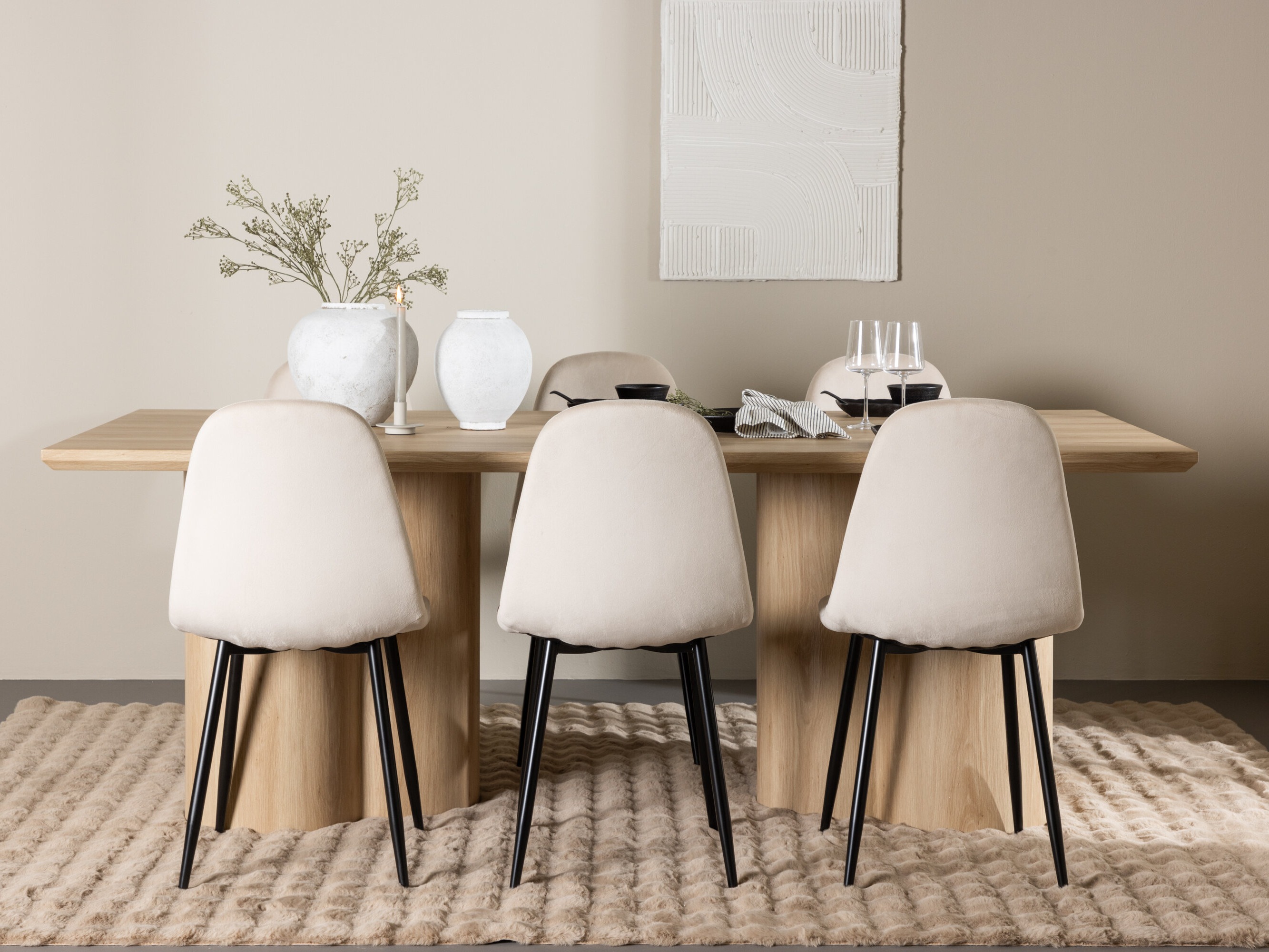 Essgruppe Dallas 5018 (Beige)