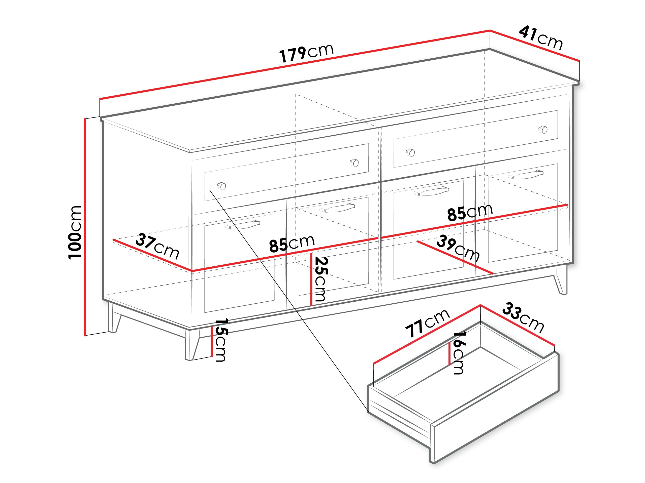 Kommoden Sonfera 101