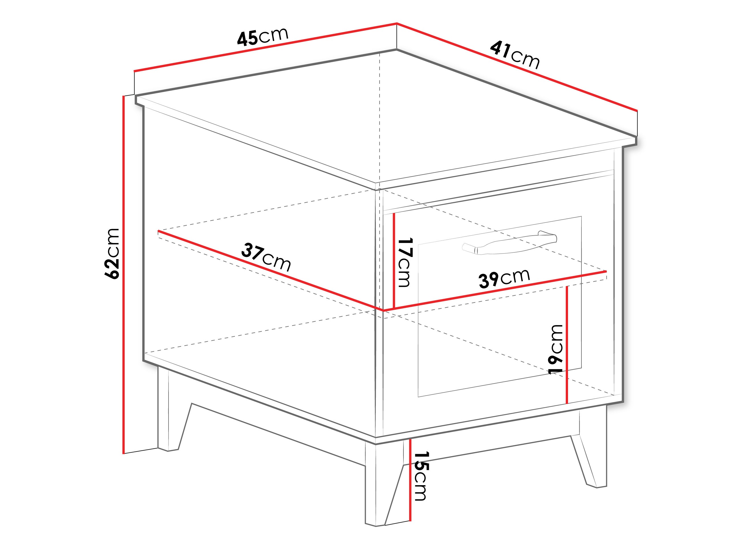 Nachttisch Sonfera 110