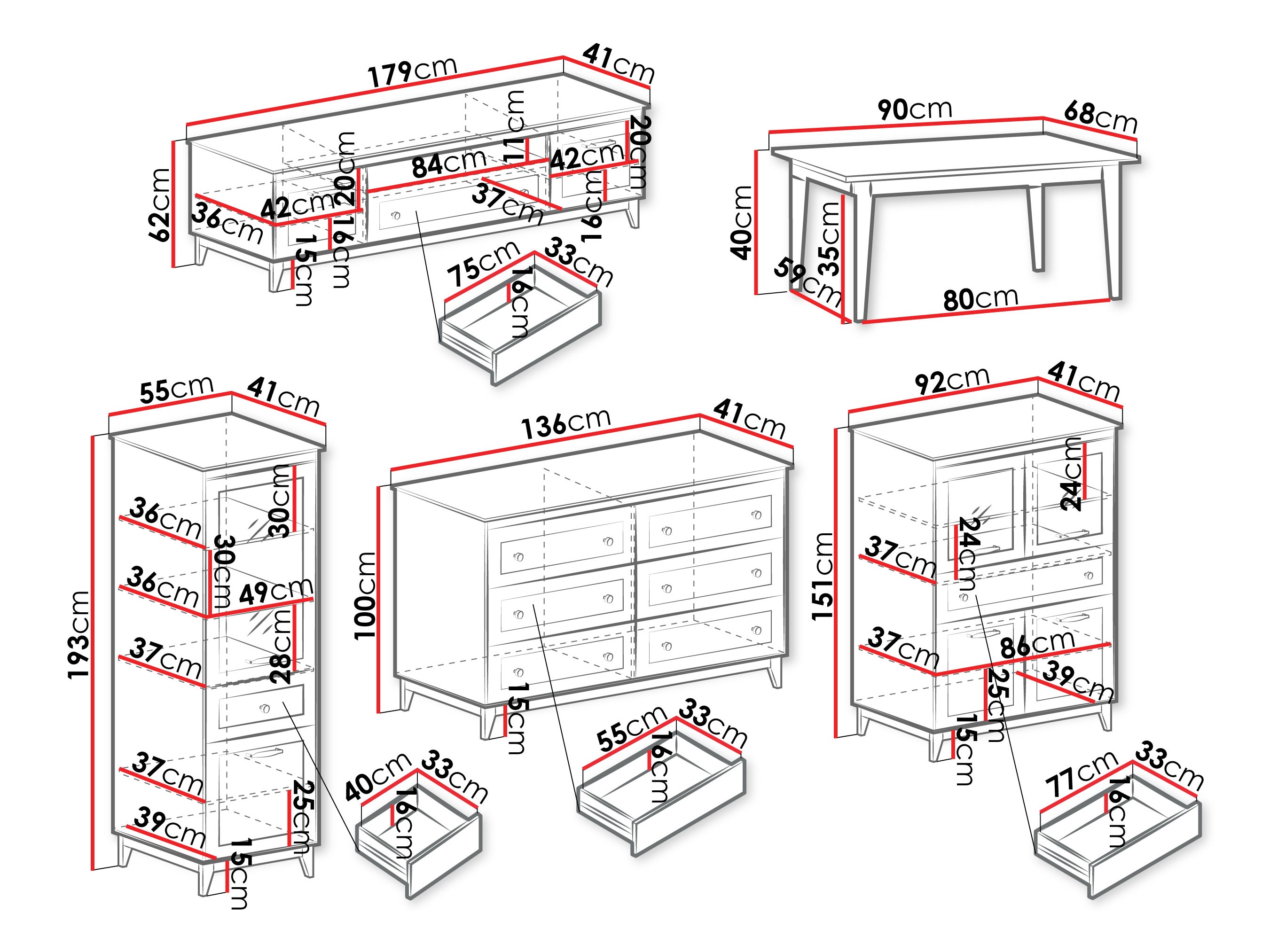 Wohnzimmer-Sets Sonfera 112