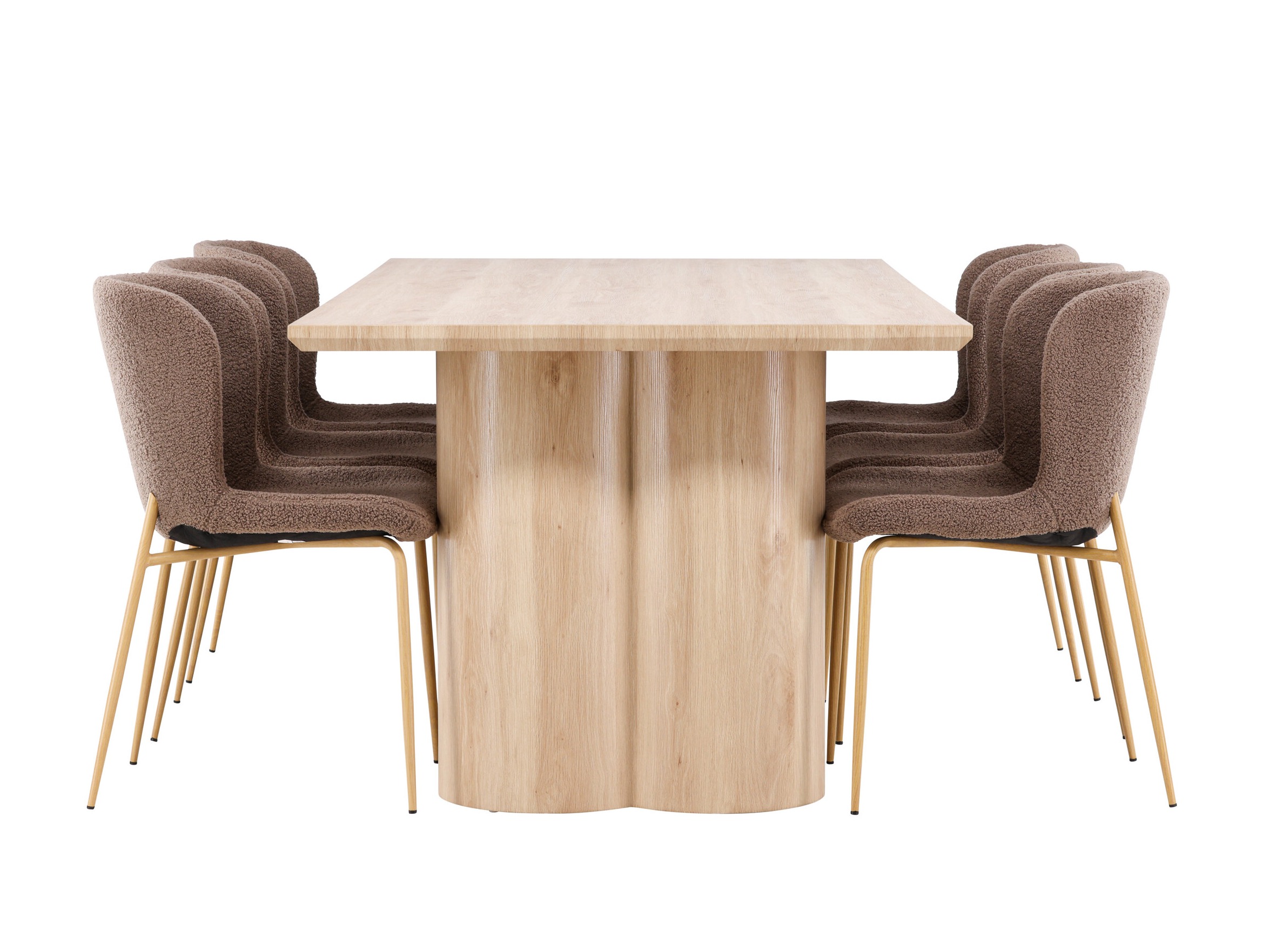 Essgruppe Dallas 5021 (Braun)