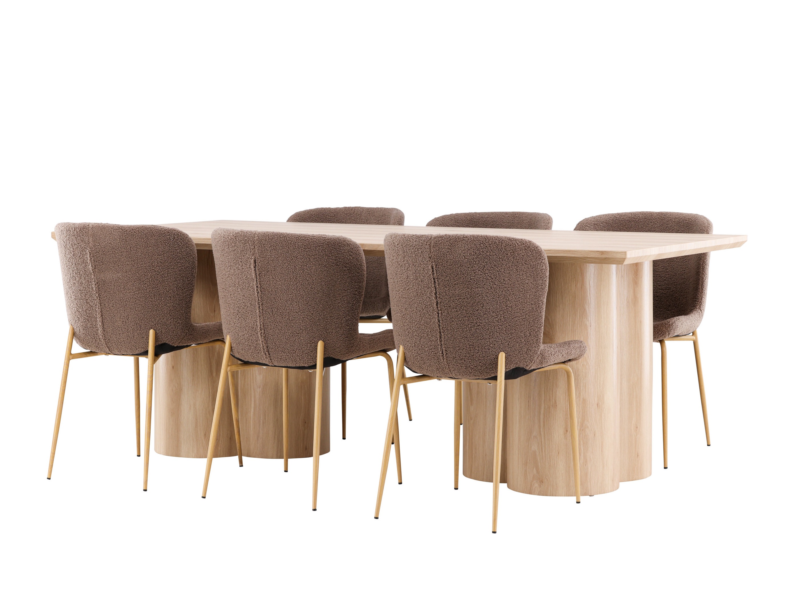 Essgruppe Dallas 5021 (Braun)