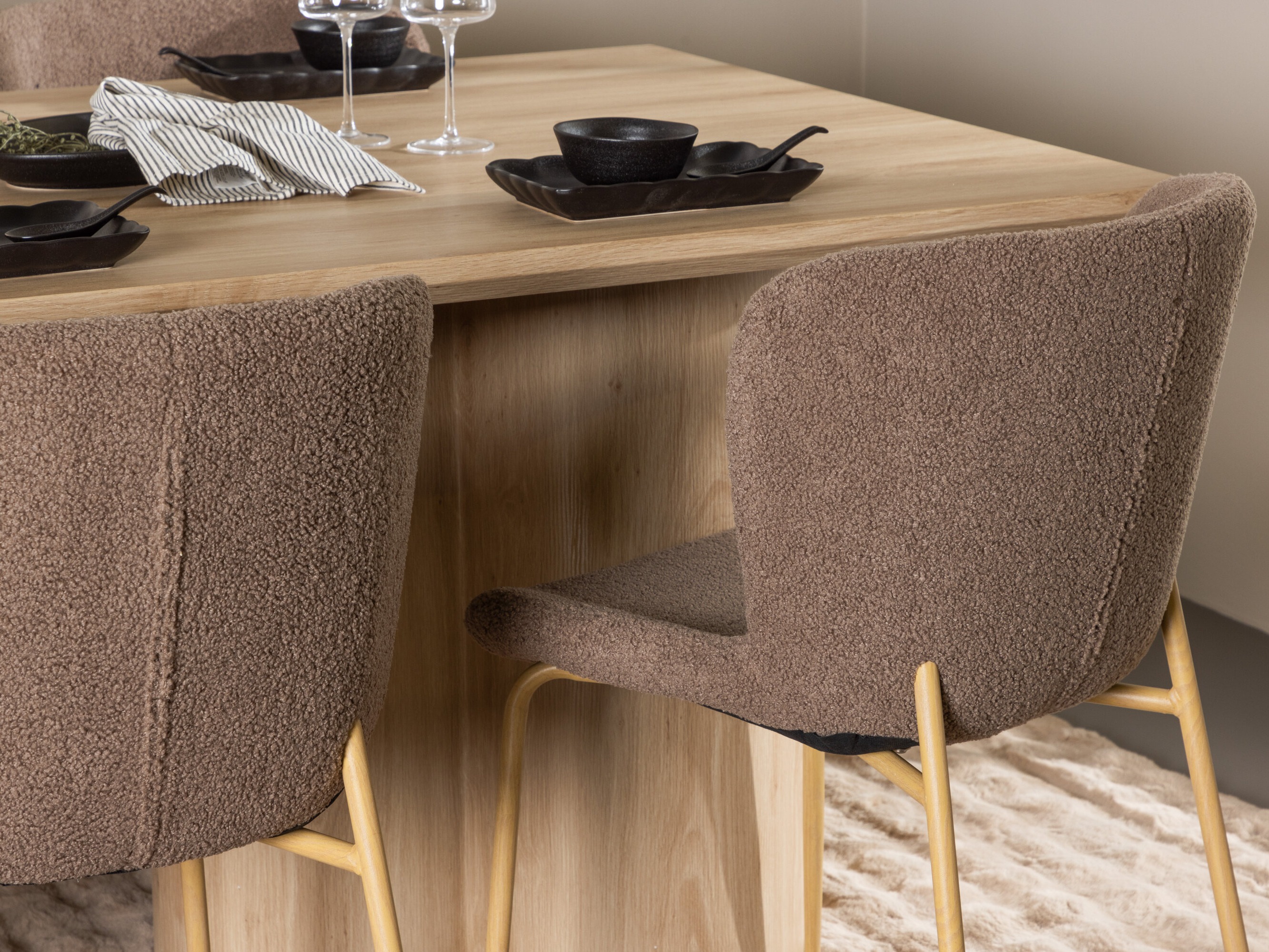 Essgruppe Dallas 5021 (Braun)