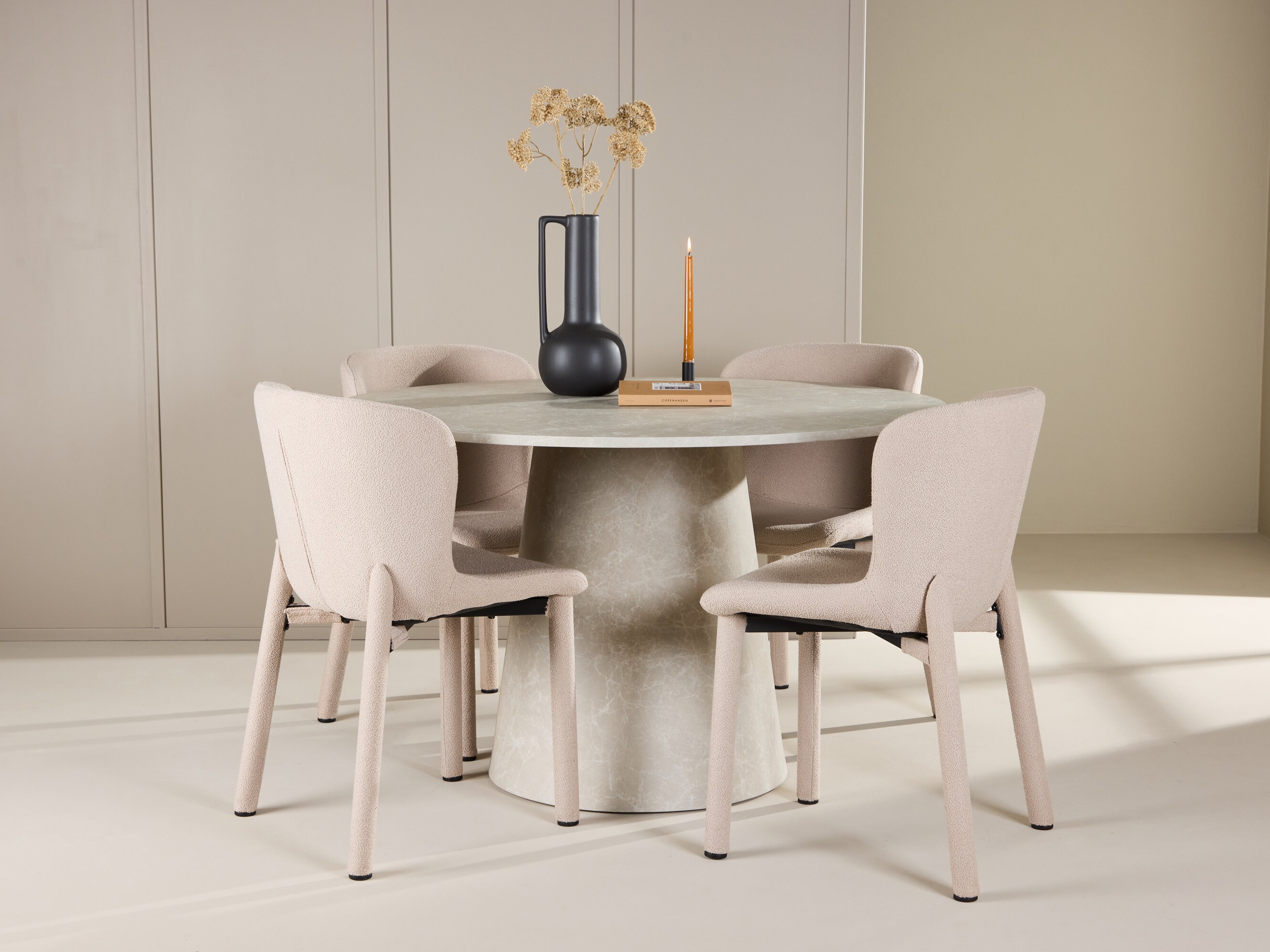 Essgruppe Dallas 5023 (Beige)