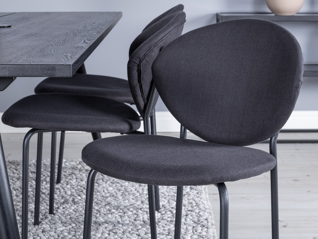 Essgruppe Dallas 5025 (Schwarz)