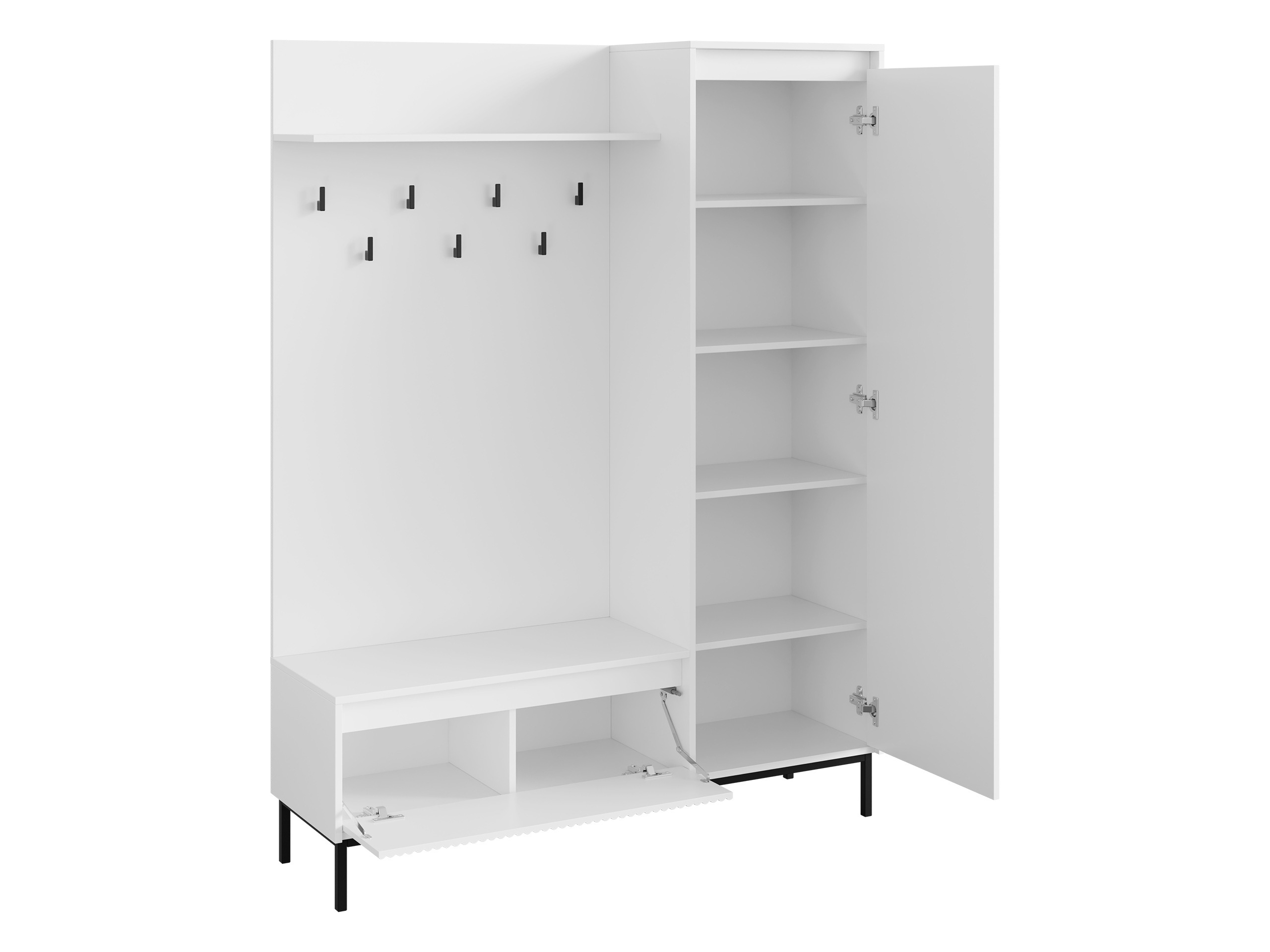 Flurgarnitur Comfivo Delruva 112 (Weiß)