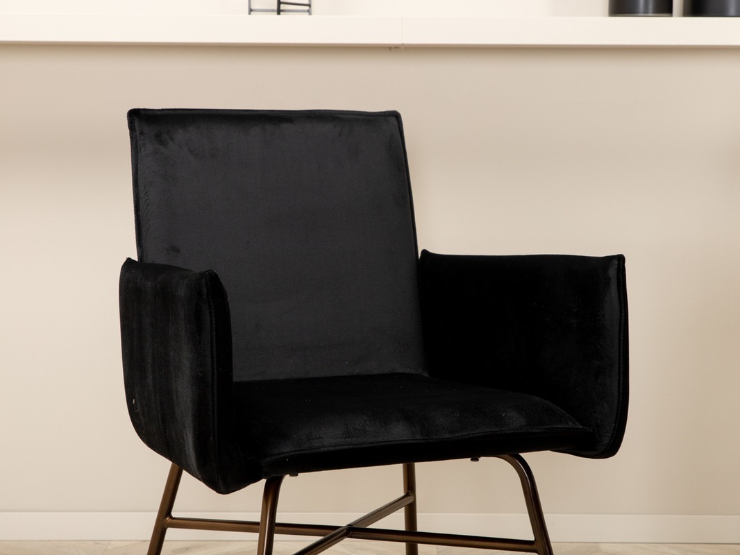 Essgruppe Dallas 5034 (Schwarz + Kupfer)