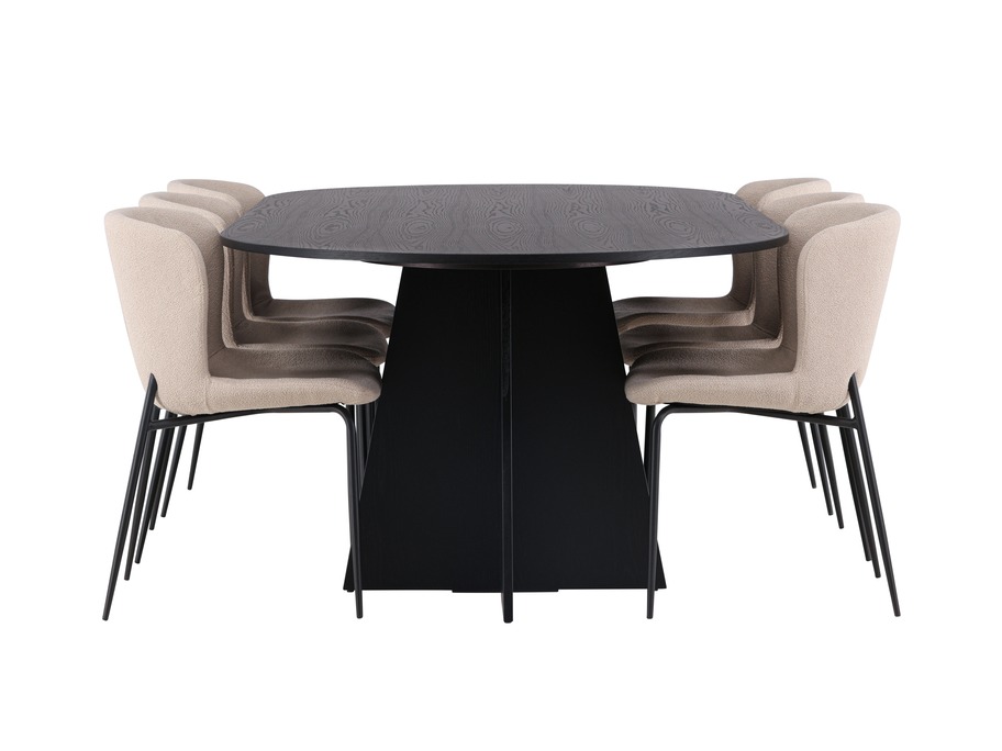 Essgruppe Dallas 5052 (Beige)