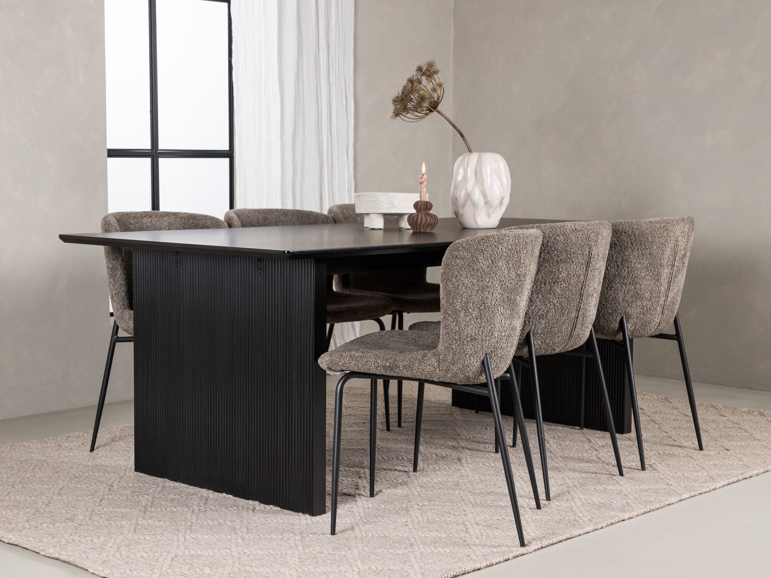 Essgruppe Dallas 5066 (Braun)