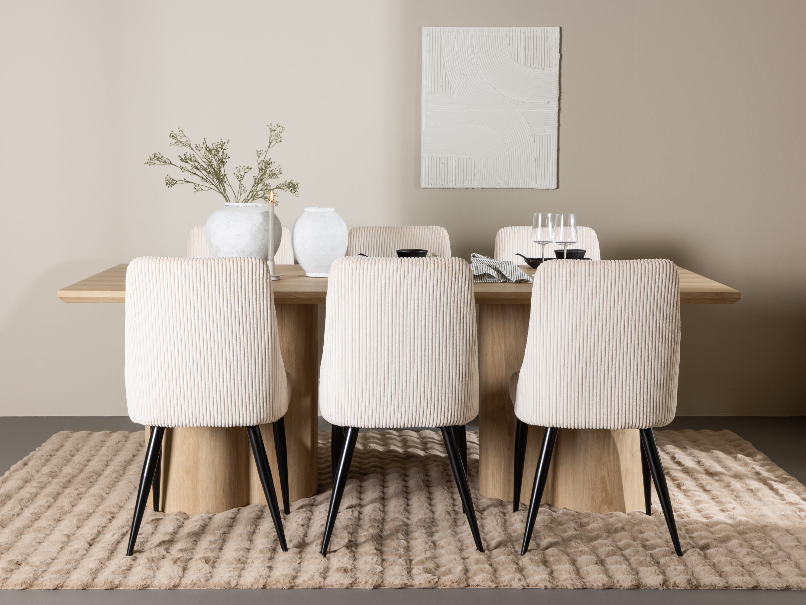 Essgruppe Dallas 5179 (Helles Holz)